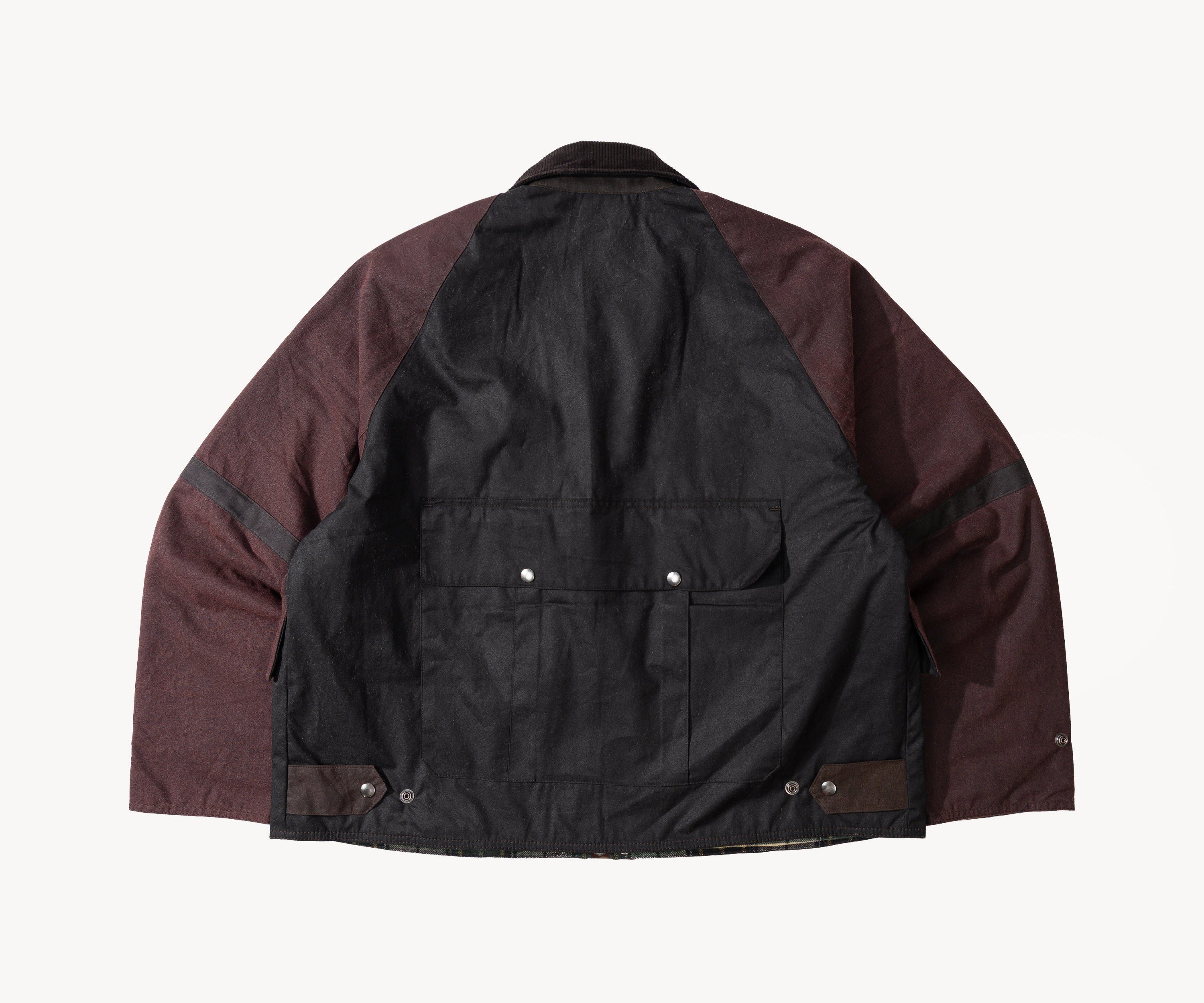 REWORK® TACTICAL WAX JACKET - N° 028 Coats & Jackets X-LARGE / BROWN - BRUT Clothing