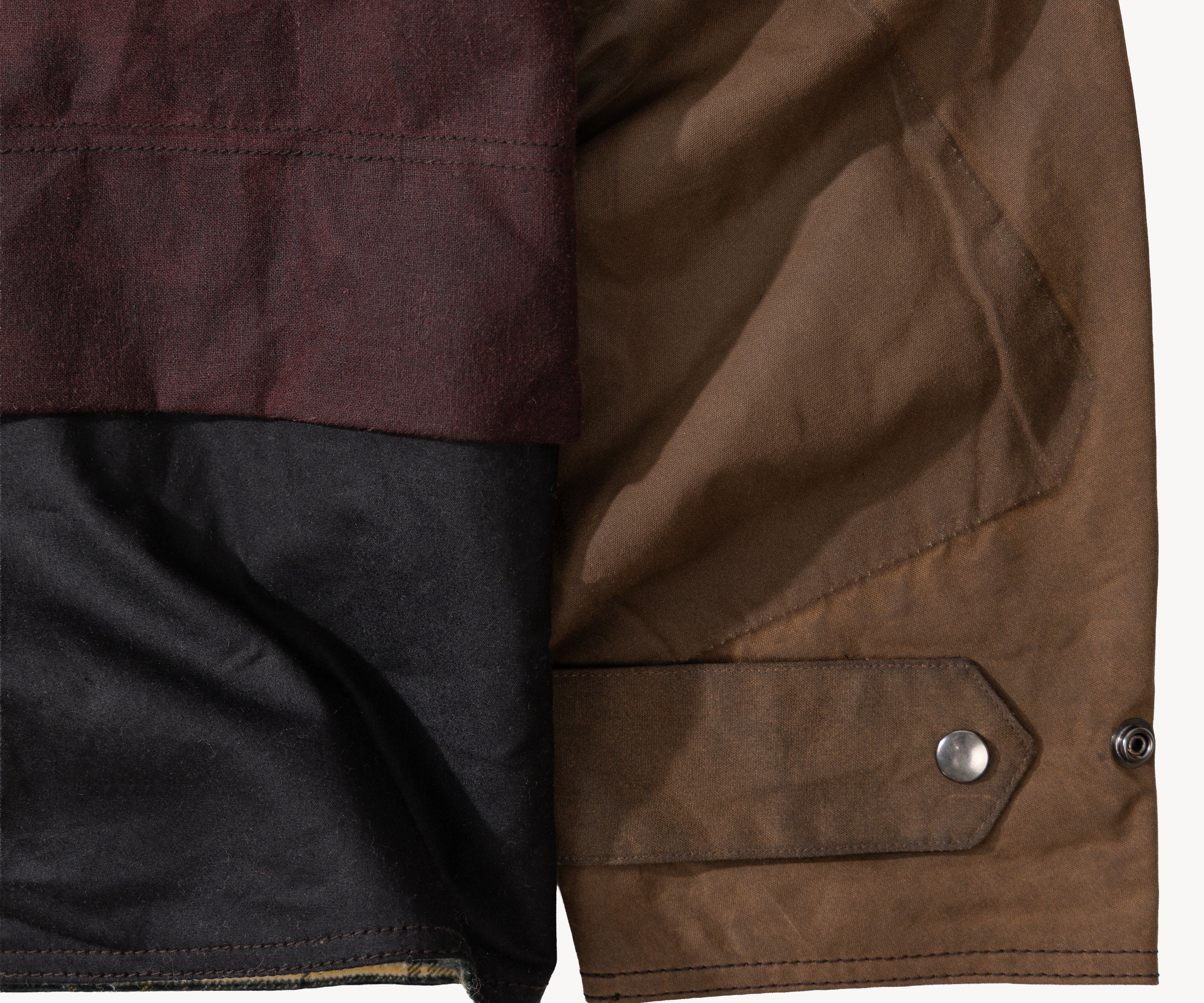 REWORK® TACTICAL WAX JACKET - N° 029 Coats & Jackets X-LARGE / BROWN - BRUT Clothing