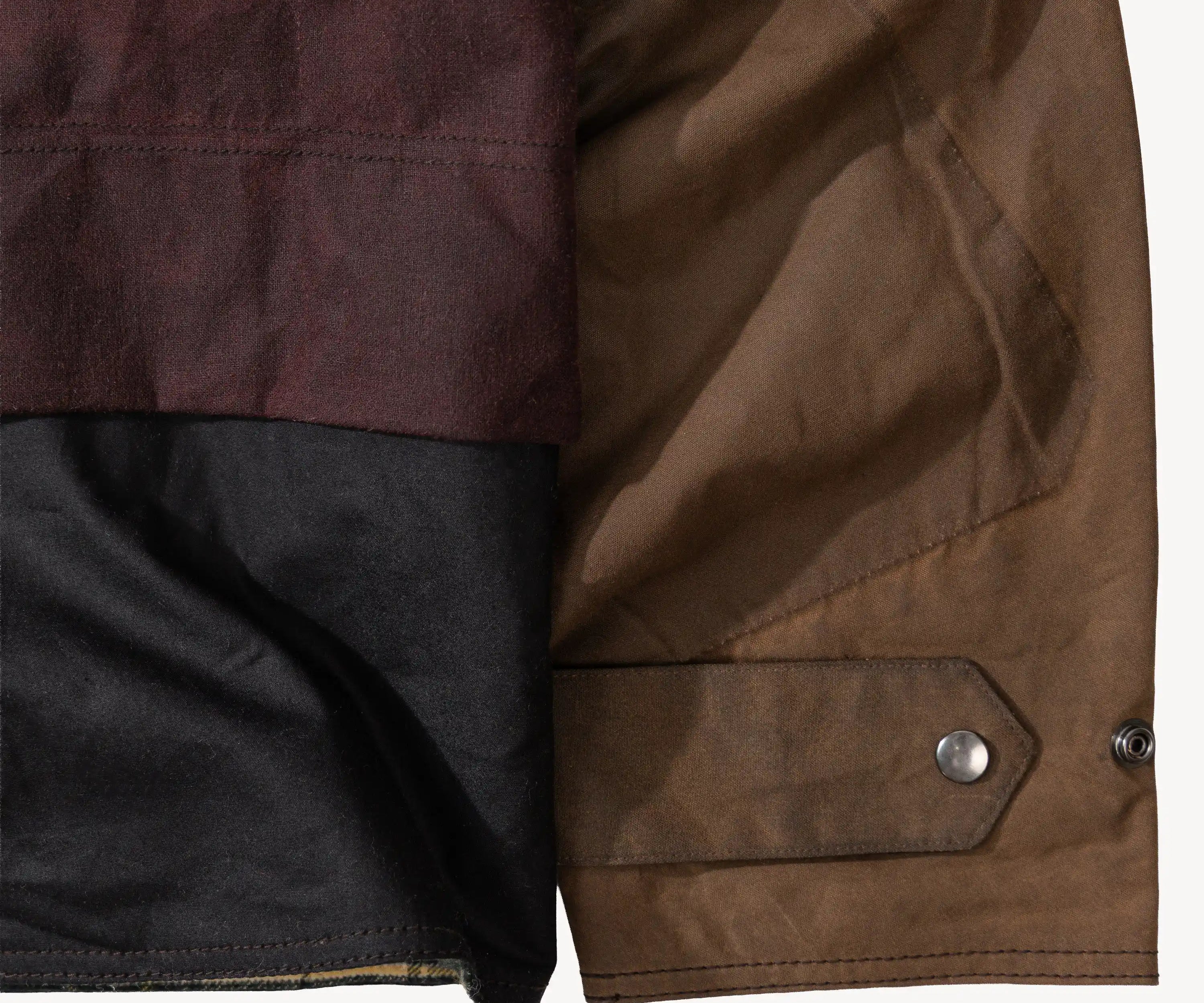 REWORK® TACTICAL WAX JACKET - N° 029 Coats & Jackets X-LARGE / BROWN - BRUT Clothing