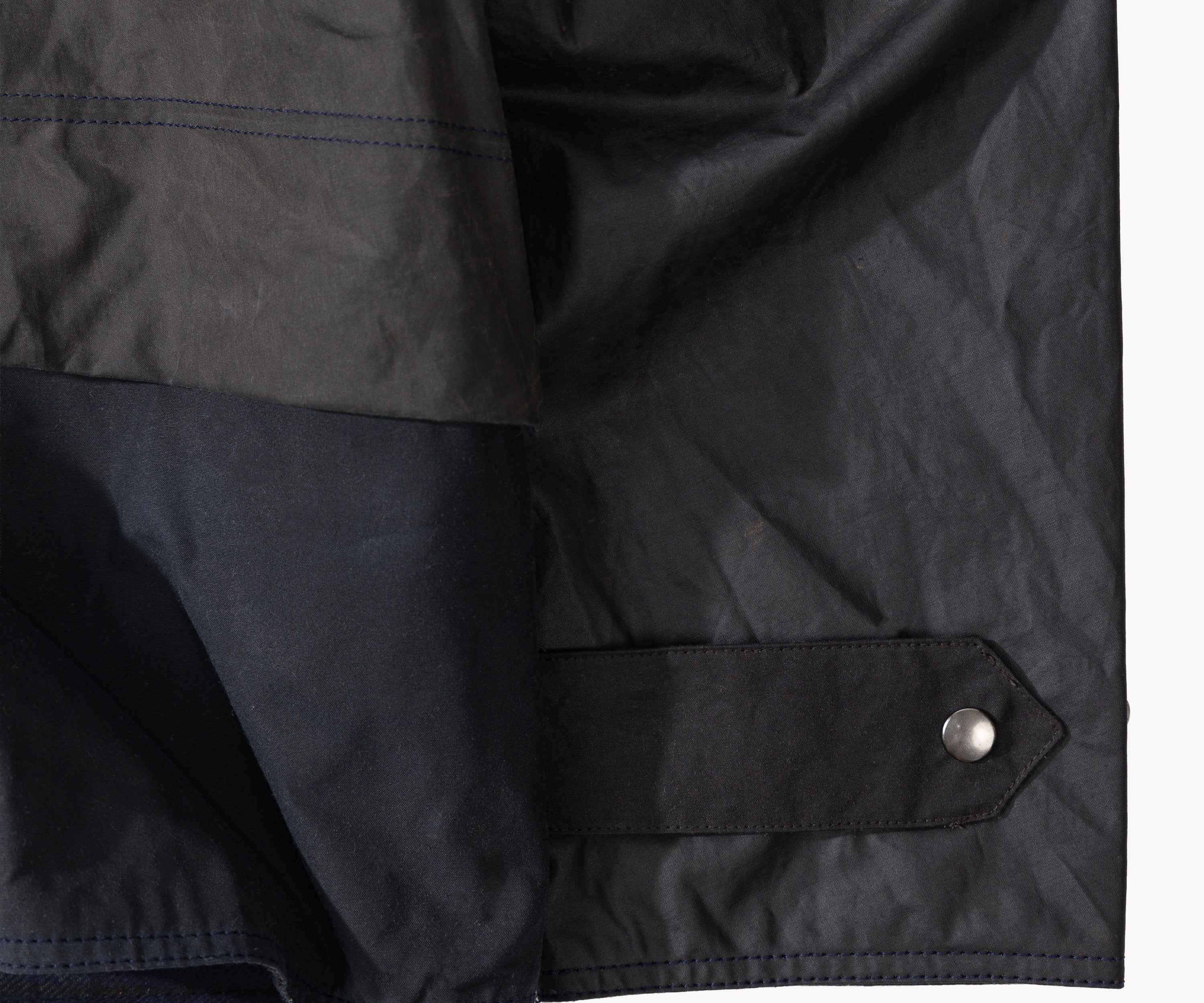 REWORK® TACTICAL WAX JACKET - N° 026 Coats & Jackets X-LARGE / BLUE - BRUT Clothing