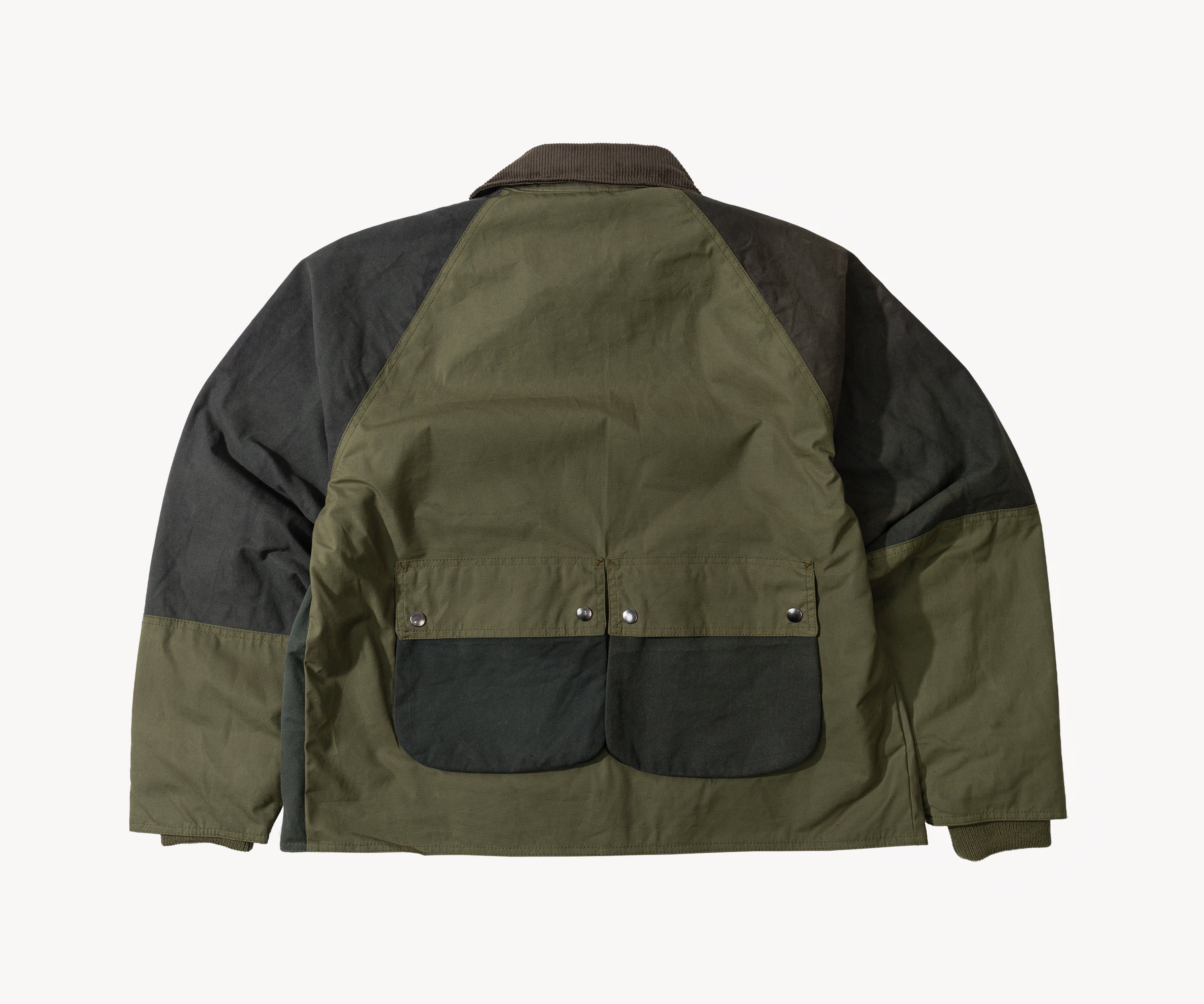 REWORK® FLY WAX JACKET - N° 037 Coats & Jackets LARGE / GREEN - BRUT Clothing