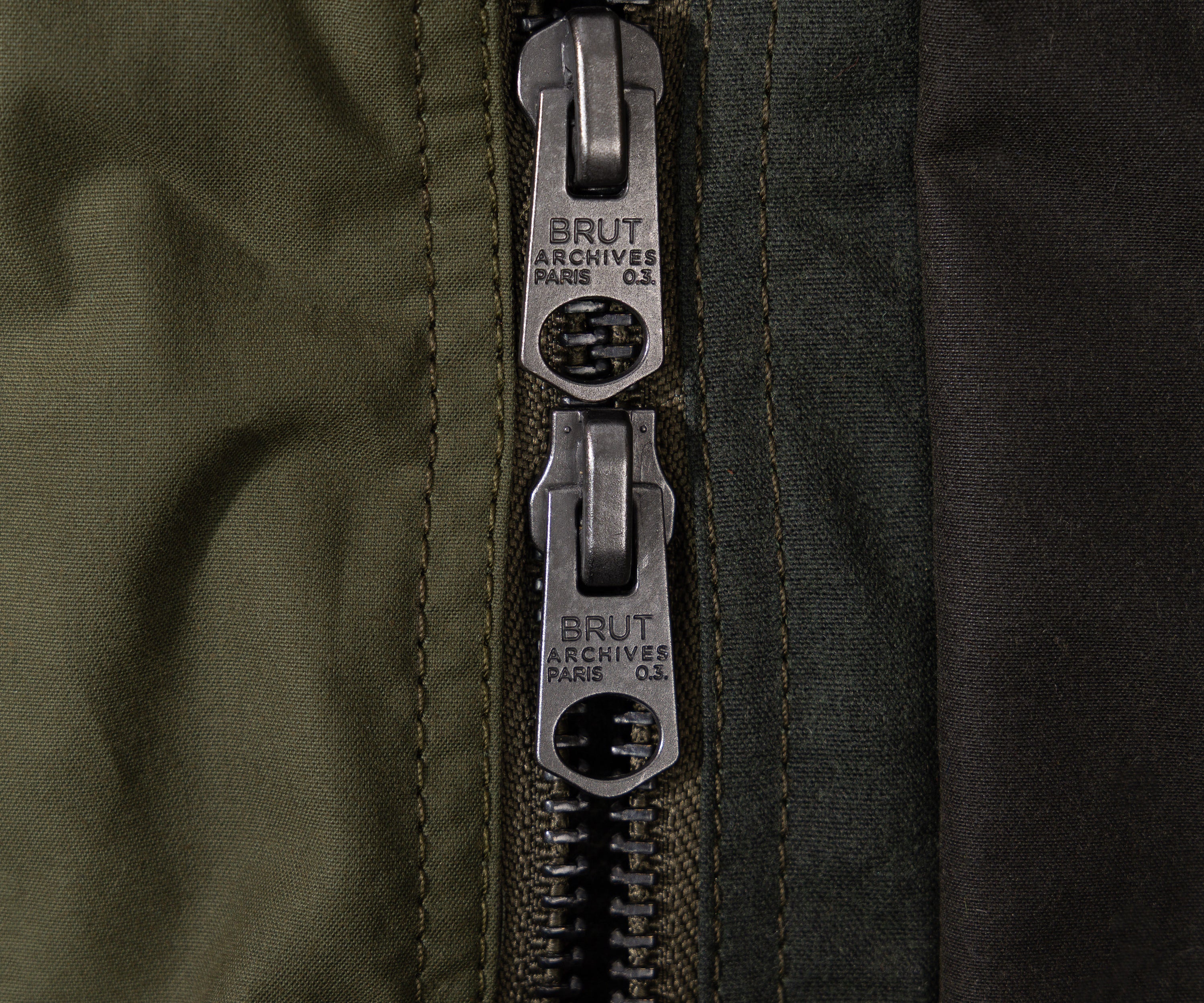 REWORK® FLY WAX JACKET - N° 042 Coats & Jackets LARGE / GREEN - BRUT Clothing