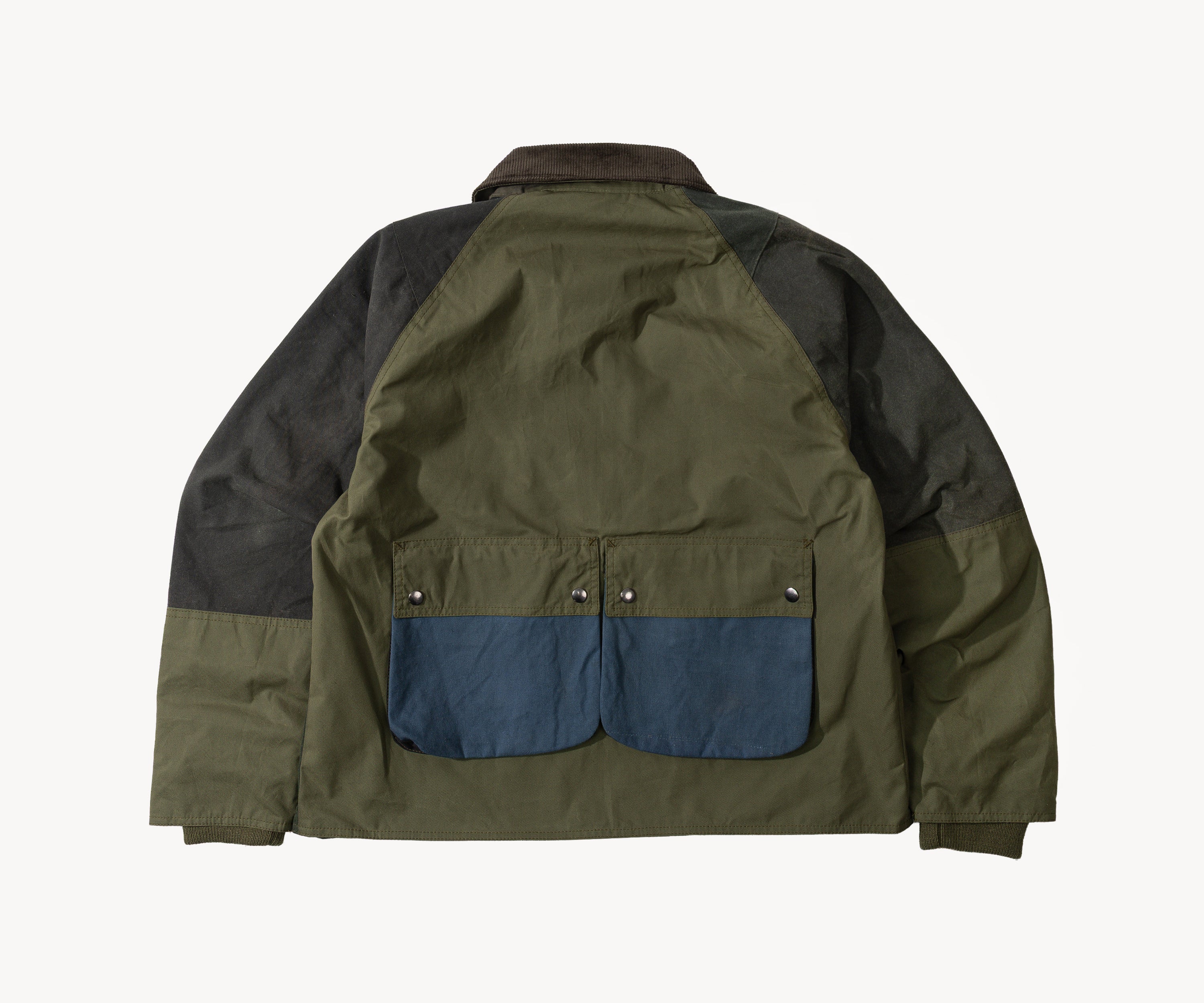 REWORK® FLY WAX JACKET - N° 042 Coats & Jackets LARGE / GREEN - BRUT Clothing