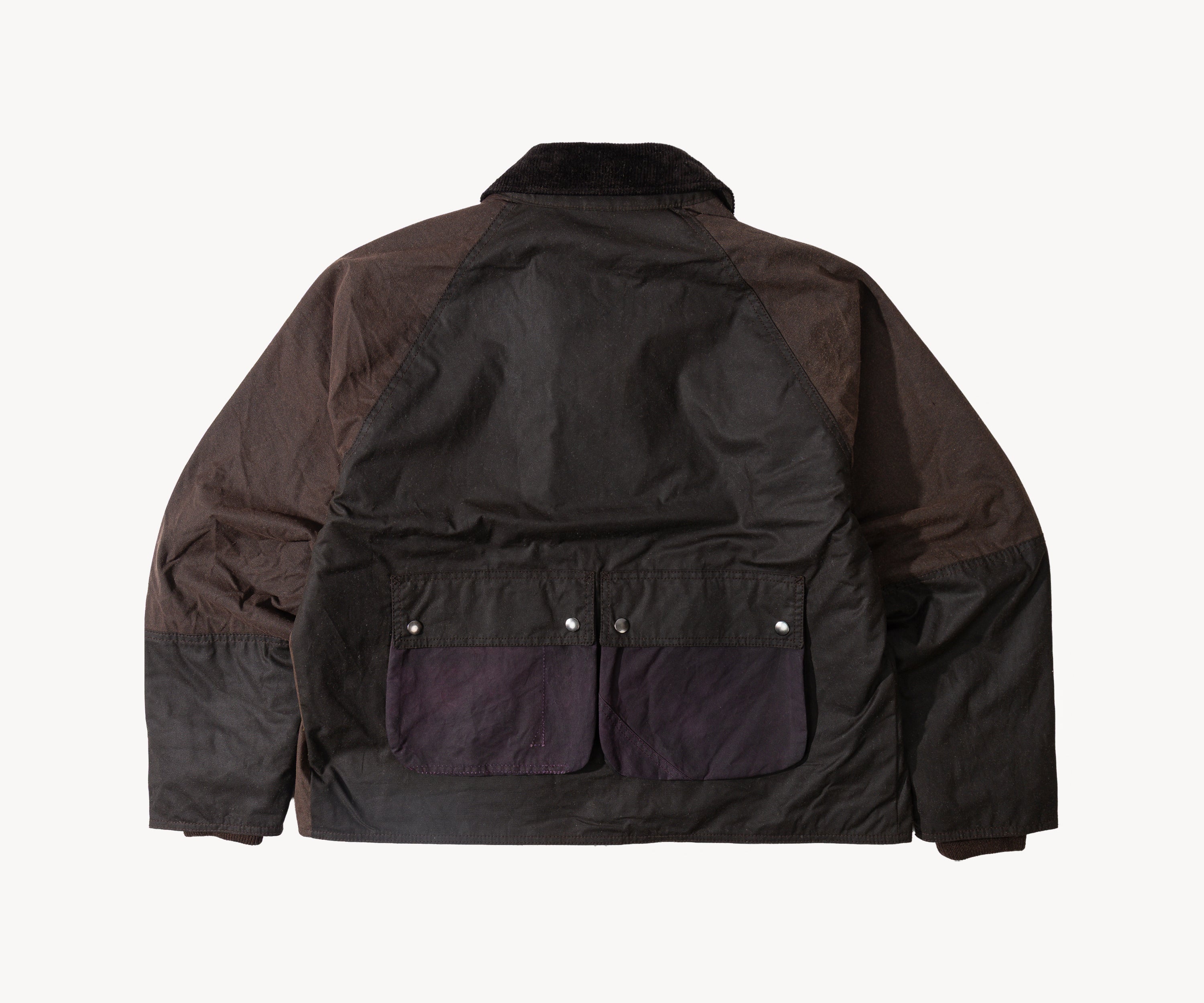 REWORK® FLY WAX JACKET - N° 045 Coats & Jackets LARGE / BROWN - BRUT Clothing