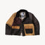REWORK® FLY WAX JACKET - N° 046 Coats & Jackets LARGE / BROWN - BRUT Clothing