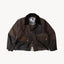 REWORK® FLY WAX JACKET - N° 047 Coats & Jackets LARGE / BROWN - BRUT Clothing