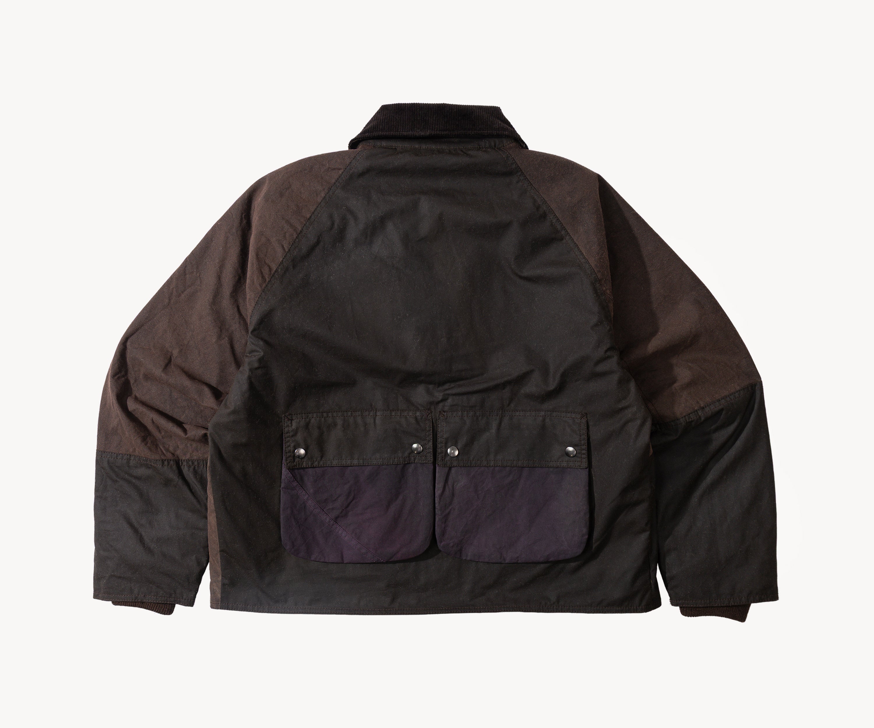 REWORK® FLY WAX JACKET - N° 048 Coats & Jackets LARGE / BROWN - BRUT Clothing