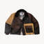 REWORK® FLY WAX JACKET - N° 049 Coats & Jackets LARGE / BROWN - BRUT Clothing