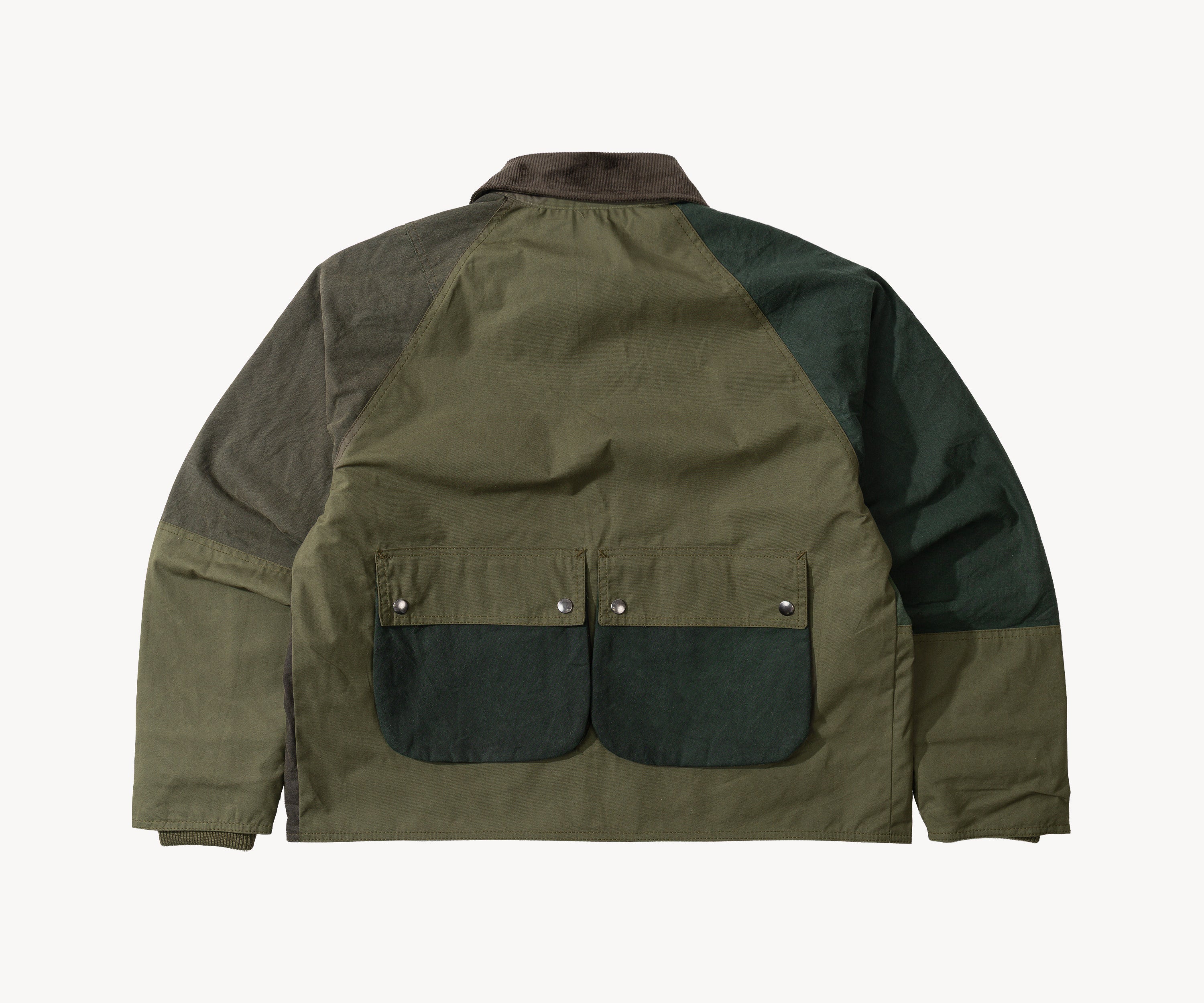 REWORK® FLY WAX JACKET - N° 014 Coats & Jackets MEDIUM / GREEN - BRUT Clothing