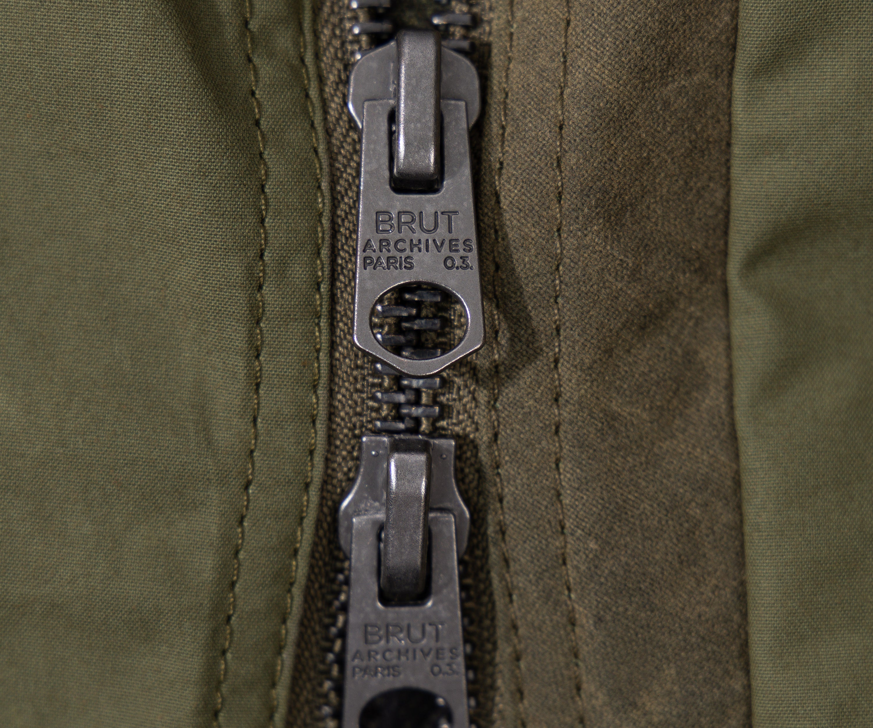 REWORK® FLY WAX JACKET - N° 015 Coats & Jackets MEDIUM / GREEN - BRUT Clothing