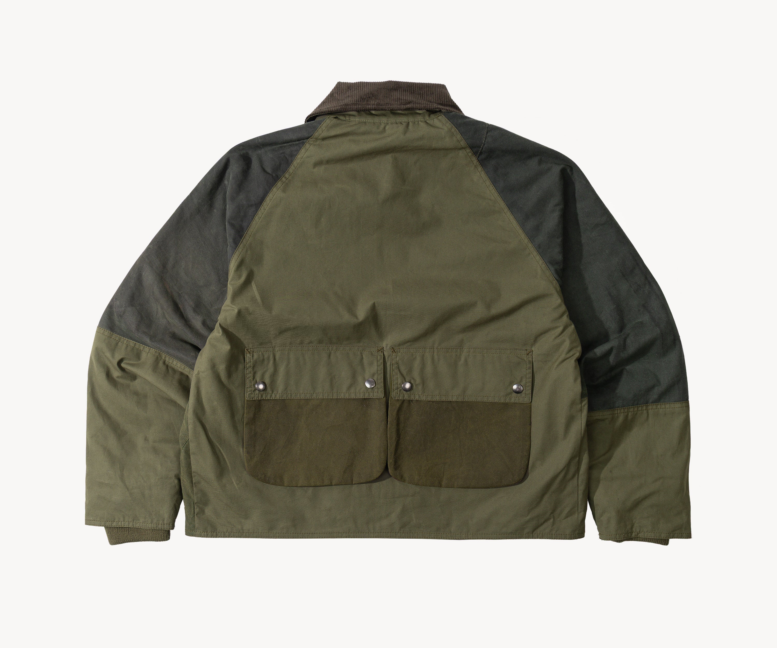 REWORK® FLY WAX JACKET - N° 015 Coats & Jackets MEDIUM / GREEN - BRUT Clothing