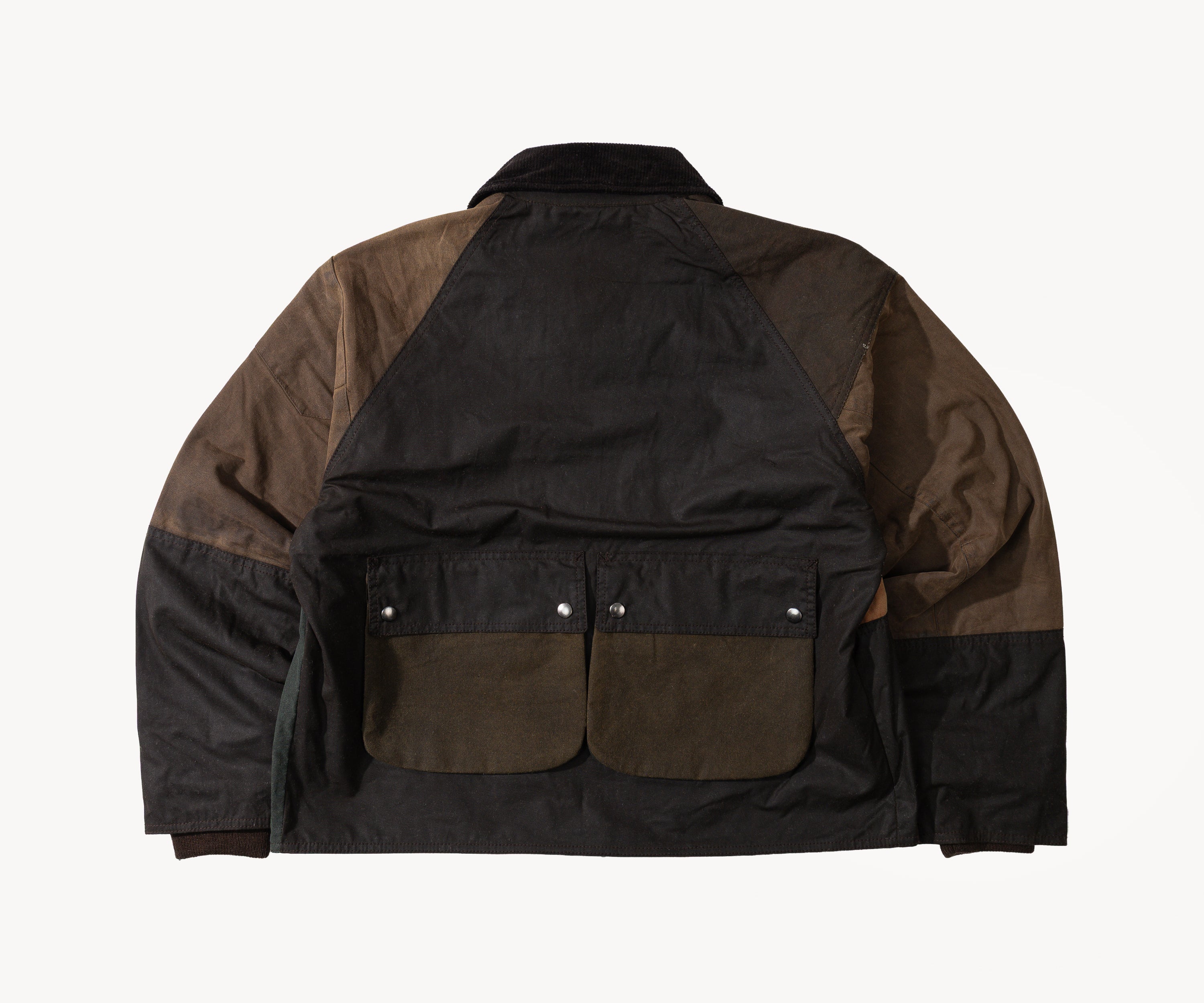REWORK® FLY WAX JACKET - N° 026 Coats & Jackets MEDIUM / BROWN - BRUT Clothing