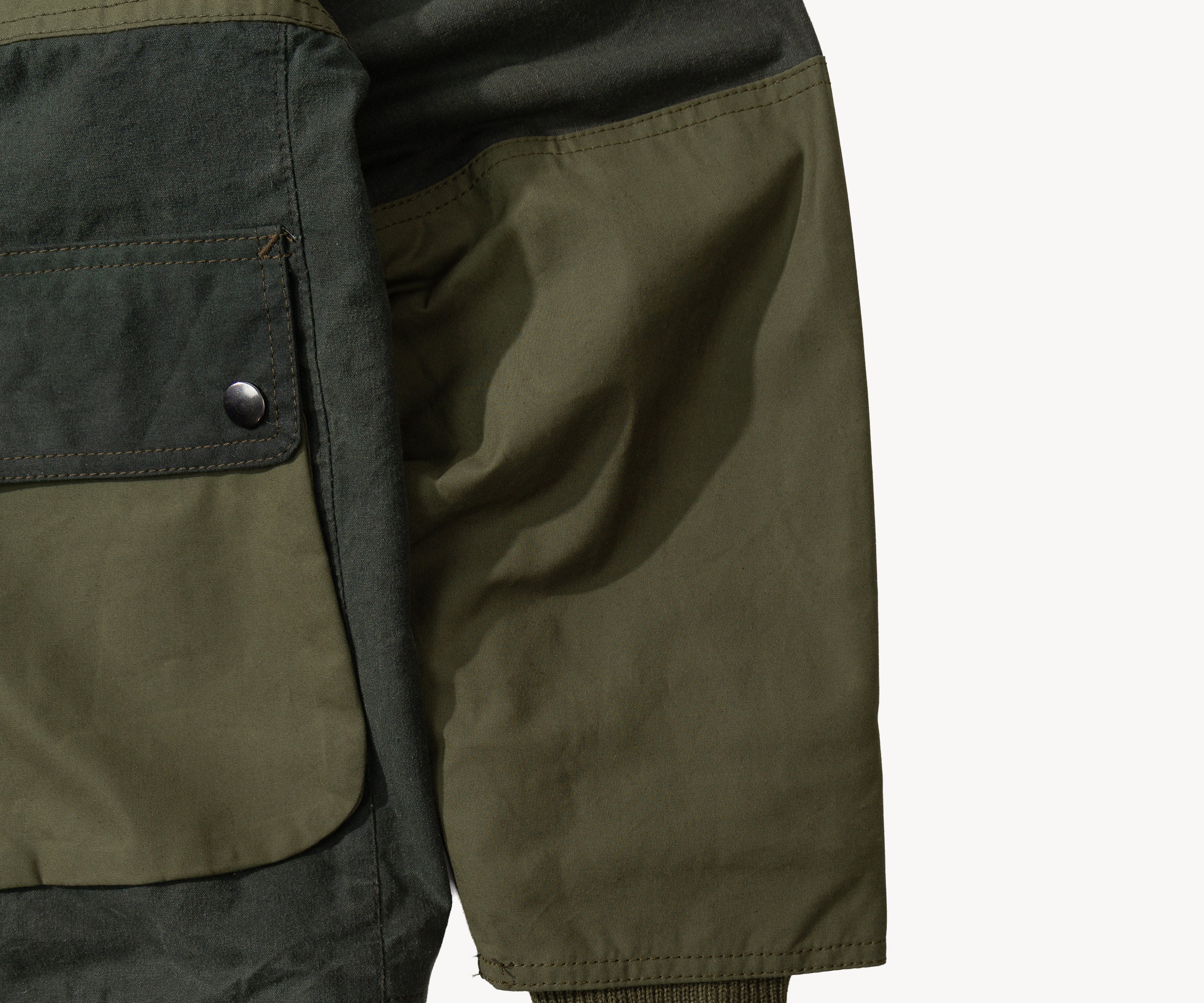 REWORK® FLY WAX JACKET - N° 016 Coats & Jackets MEDIUM / GREEN - BRUT Clothing