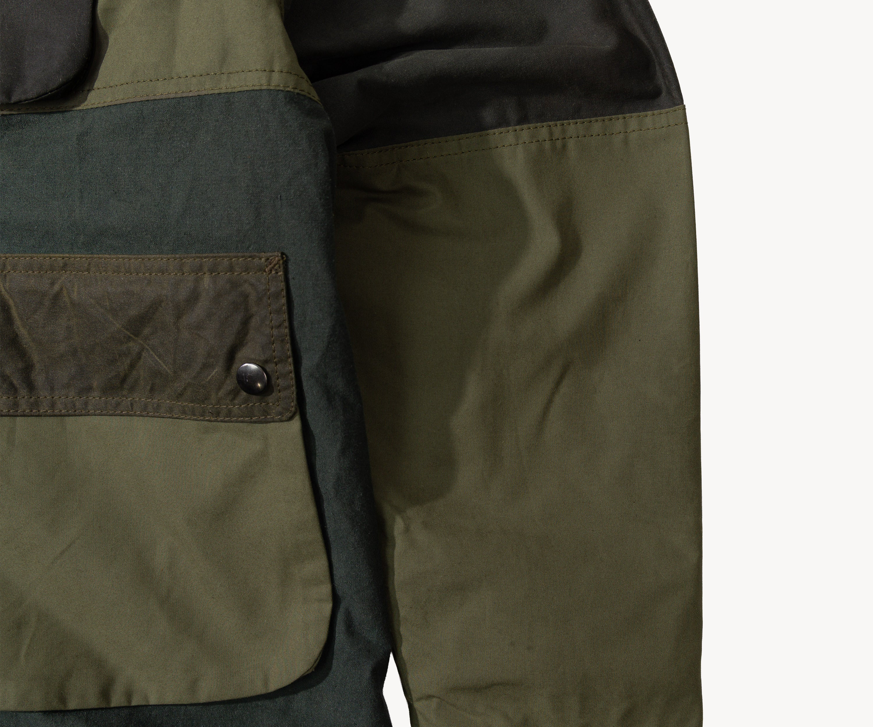 REWORK® FLY WAX JACKET - N° 017 Coats & Jackets MEDIUM / GREEN - BRUT Clothing