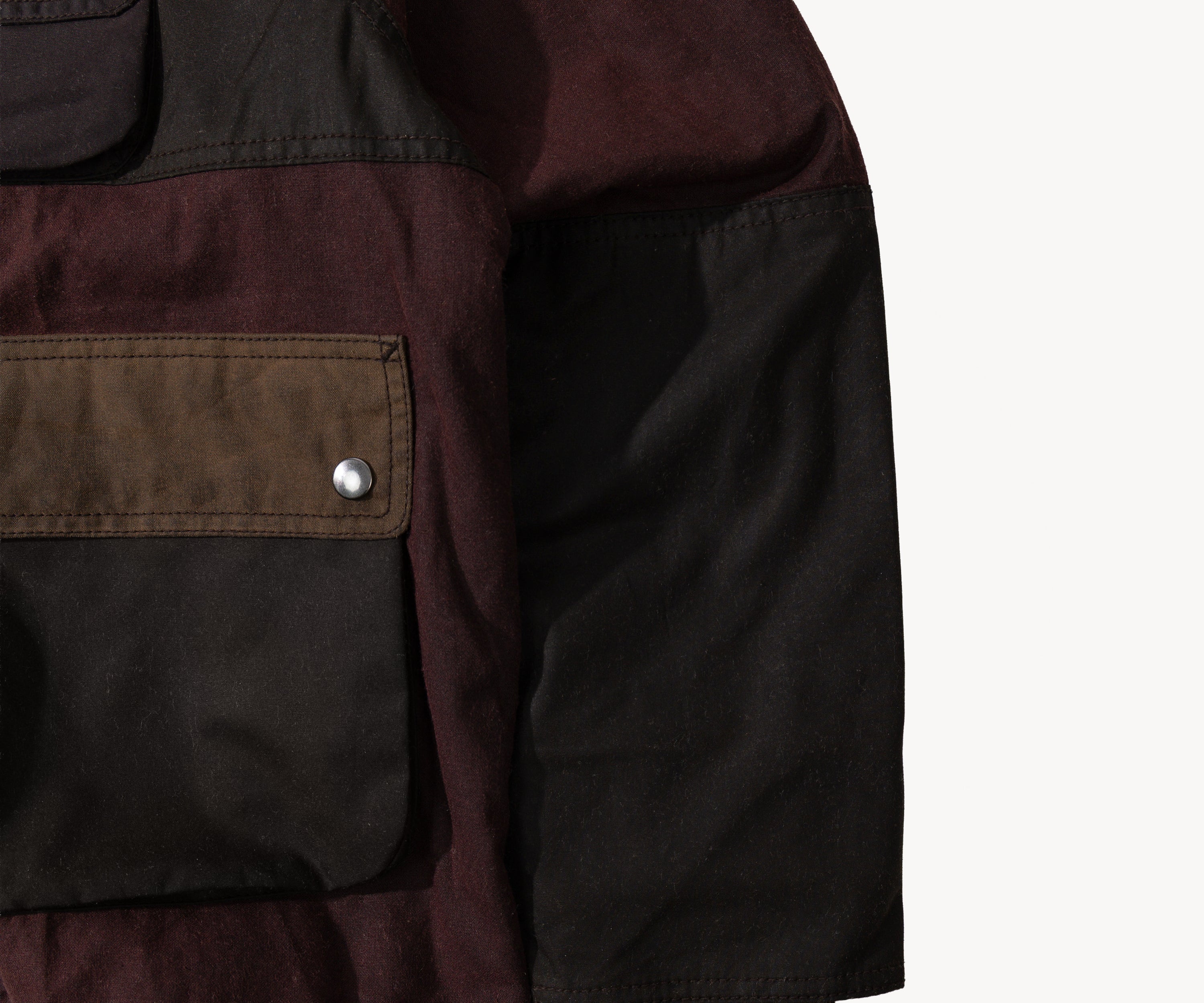 REWORK® FLY WAX JACKET - N° 028 Coats & Jackets MEDIUM / BROWN - BRUT Clothing