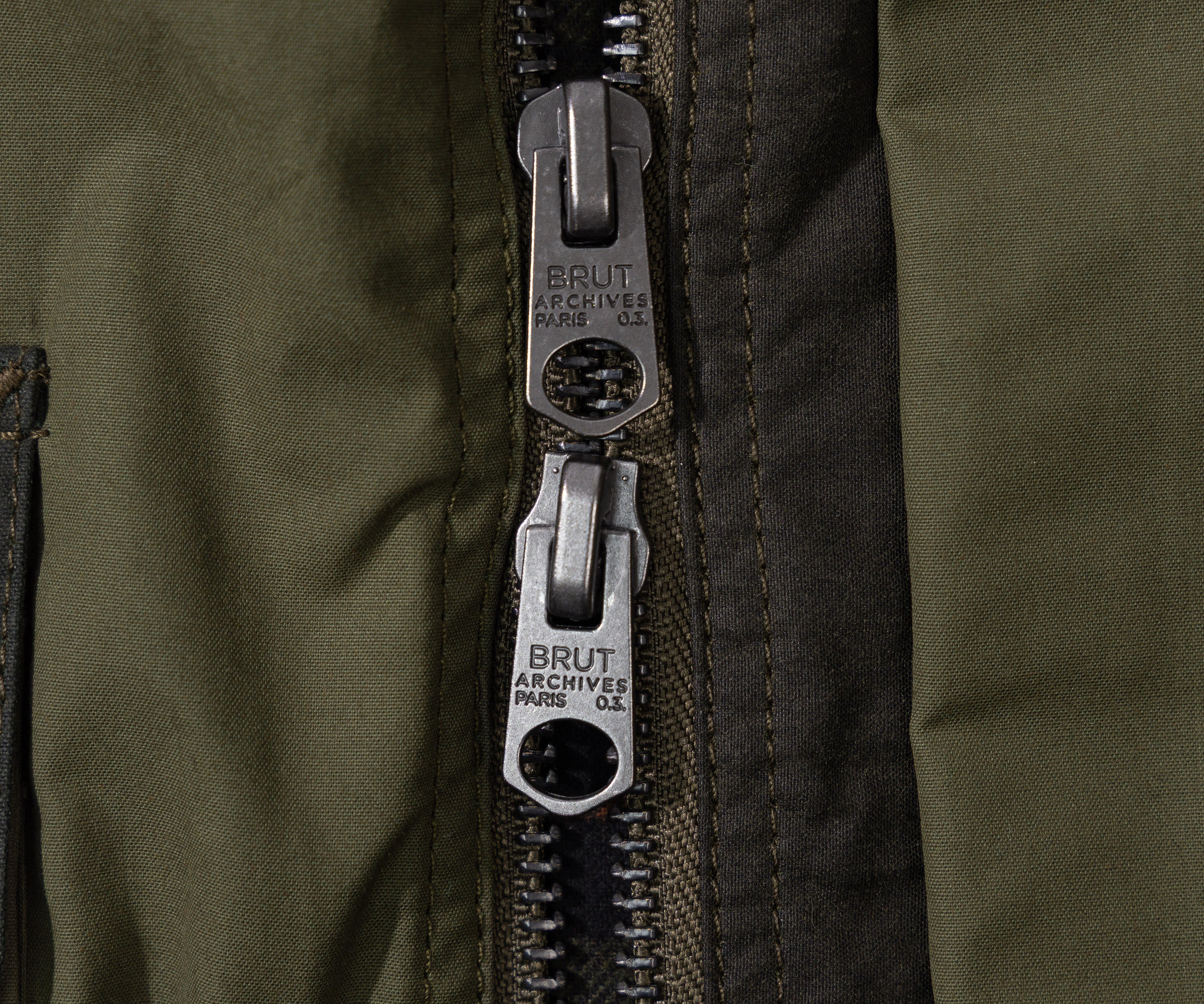 REWORK® FLY WAX JACKET - N° 018 Coats & Jackets MEDIUM / GREEN - BRUT Clothing