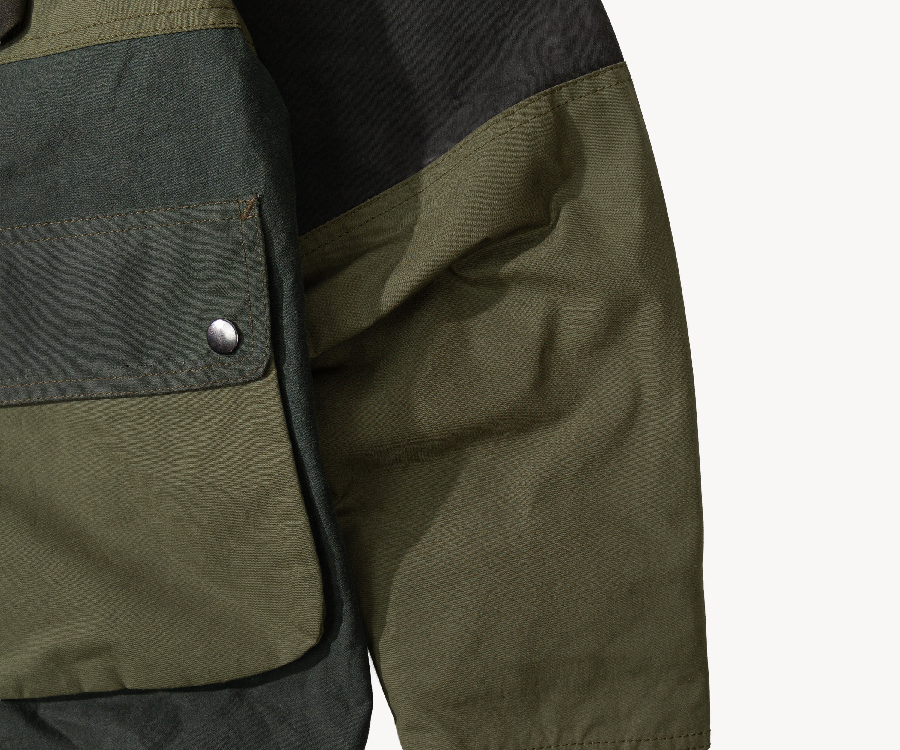 REWORK® FLY WAX JACKET - N° 013 Coats & Jackets MEDIUM / GREEN - BRUT Clothing