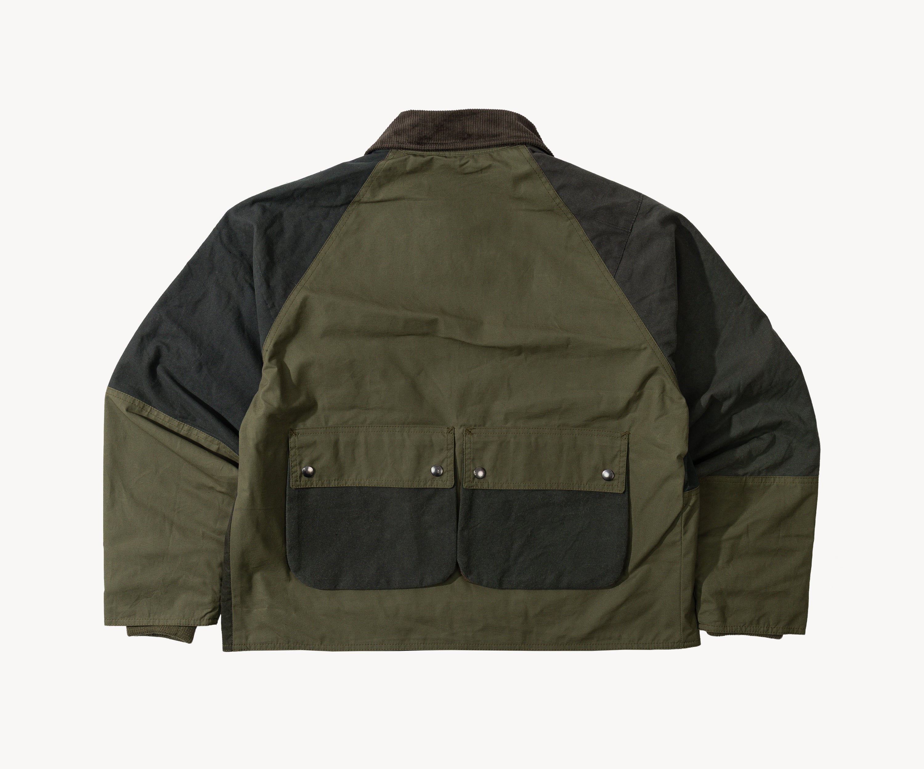 REWORK® FLY WAX JACKET - N° 018 Manteaux et vestes MEDIUM / VERT - BRUT Clothing