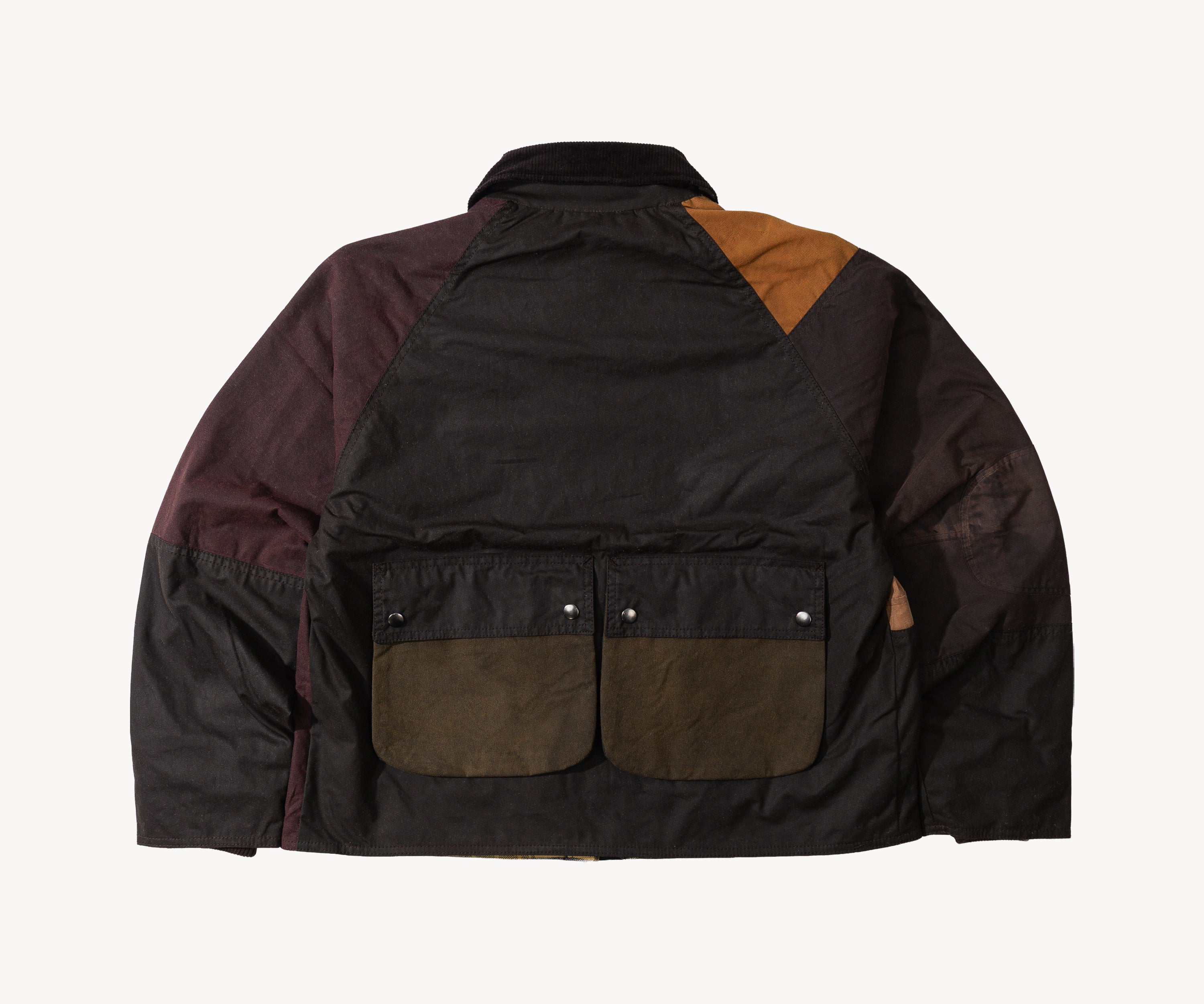 REWORK® FLY WAX JACKET - N° 029 Coats & Jackets MEDIUM / BROWN - BRUT Clothing