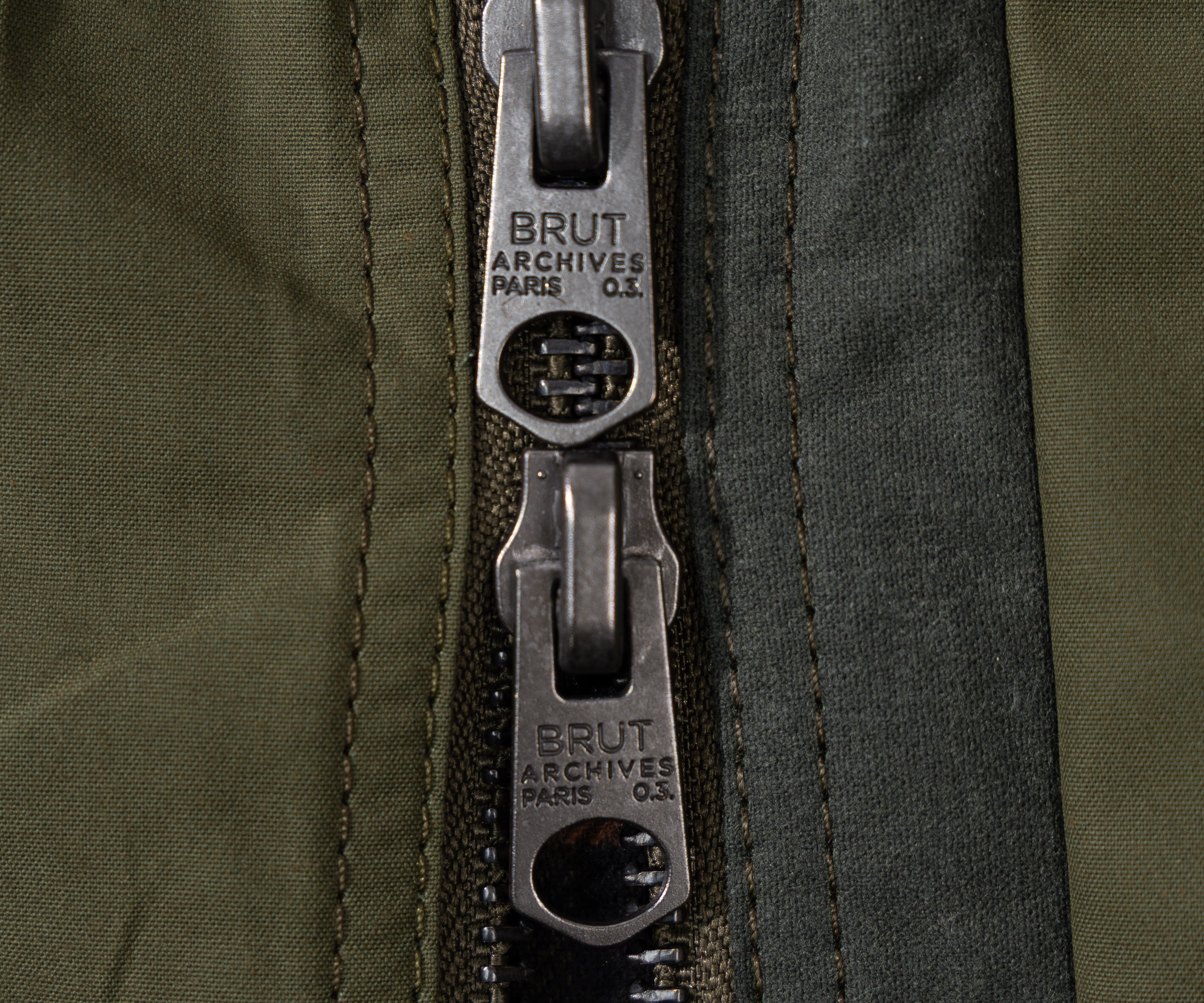 REWORK® FLY WAX JACKET - N° 019 Coats & Jackets MEDIUM / GREEN - BRUT Clothing