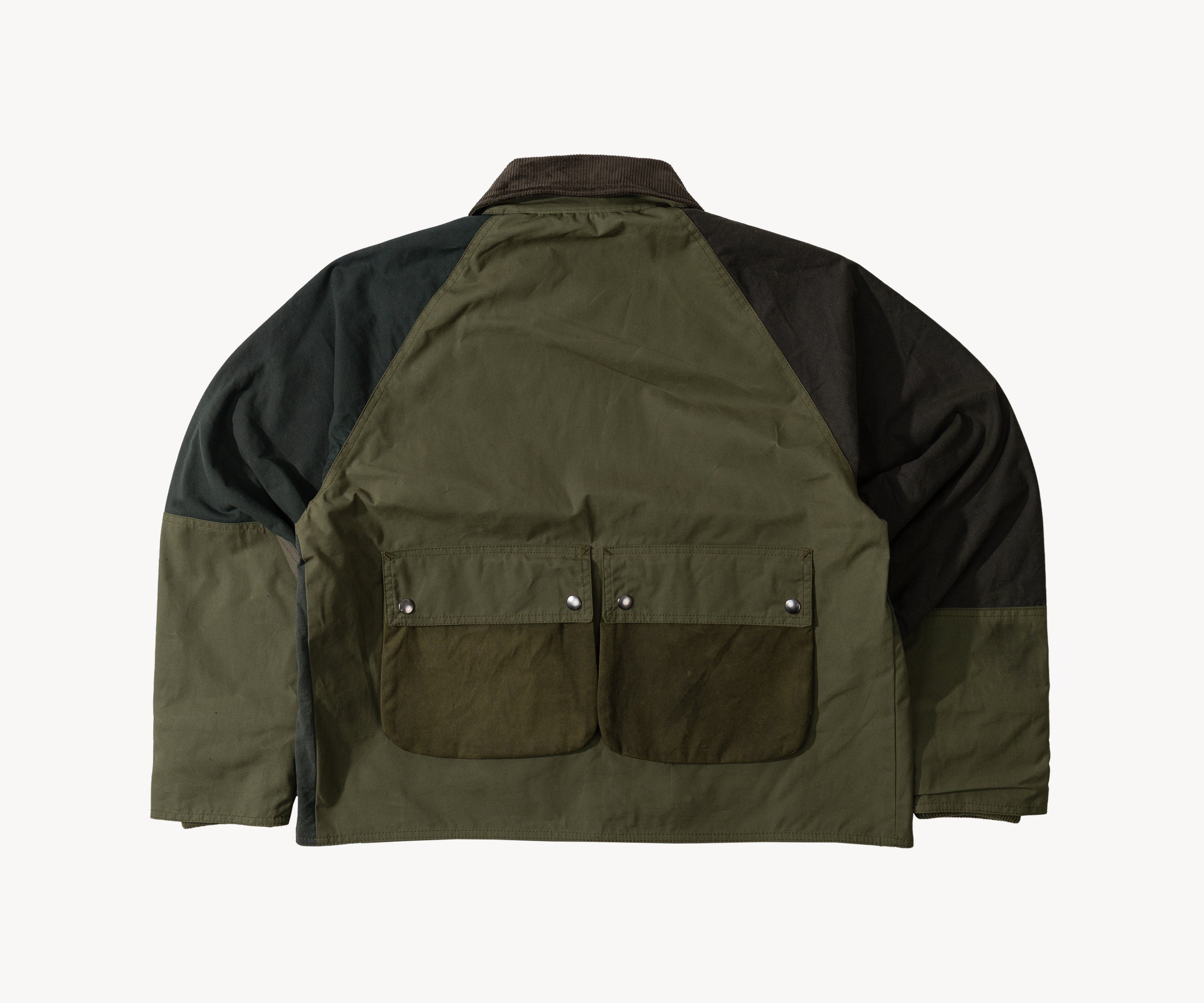 REWORK® FLY WAX JACKET - N° 019 Coats & Jackets MEDIUM / GREEN - BRUT Clothing