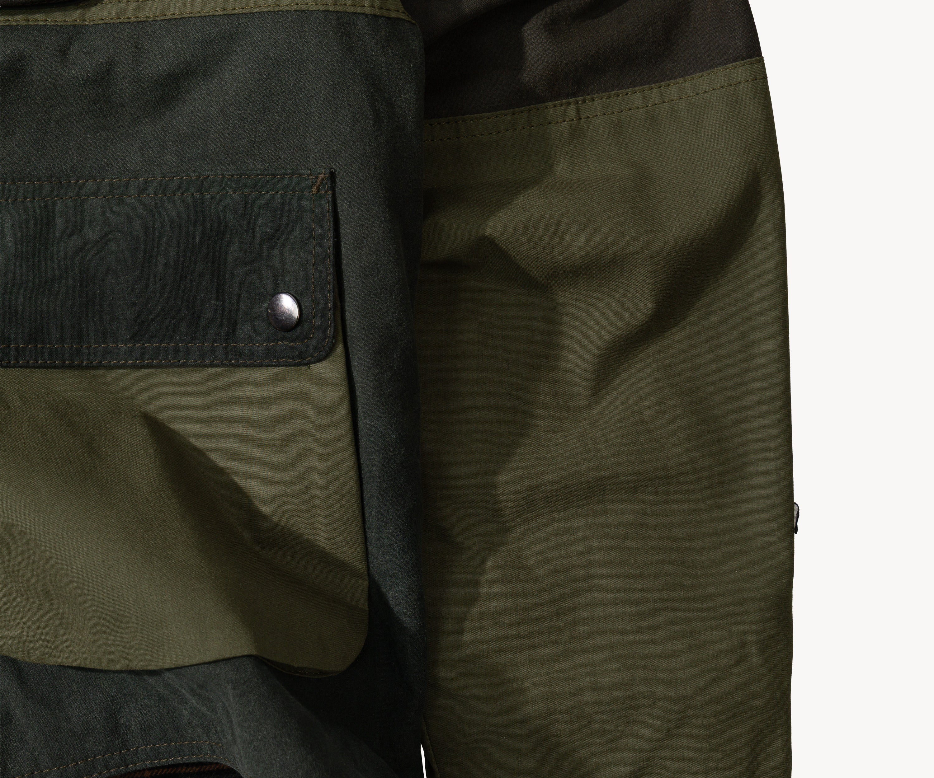 REWORK® FLY WAX JACKET - N° 020 Coats & Jackets MEDIUM / GREEN - BRUT Clothing