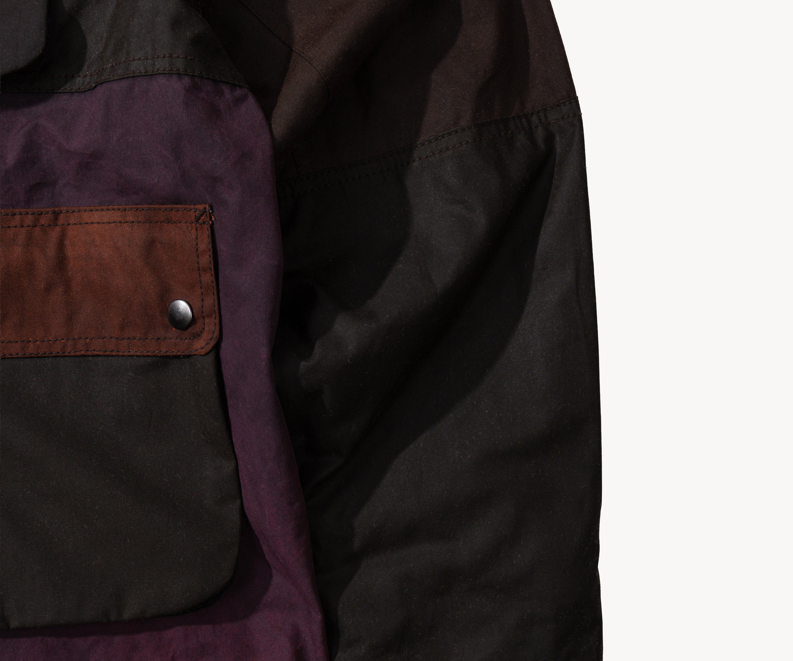 REWORK® FLY WAX JACKET - N° 024 Coats & Jackets MEDIUM / BROWN - BRUT Clothing