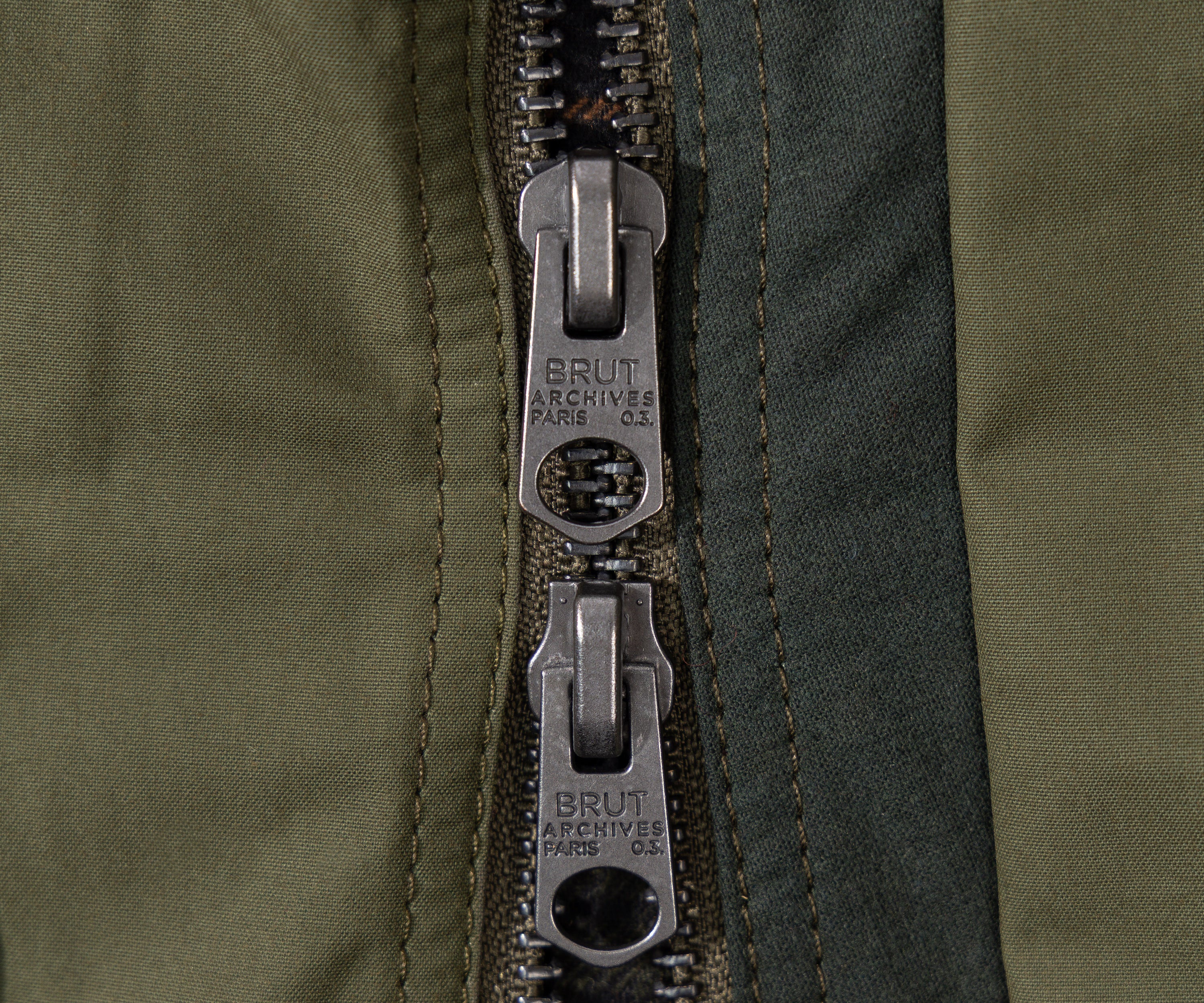 REWORK® FLY WAX JACKET - N° 013 Coats & Jackets MEDIUM / GREEN - BRUT Clothing
