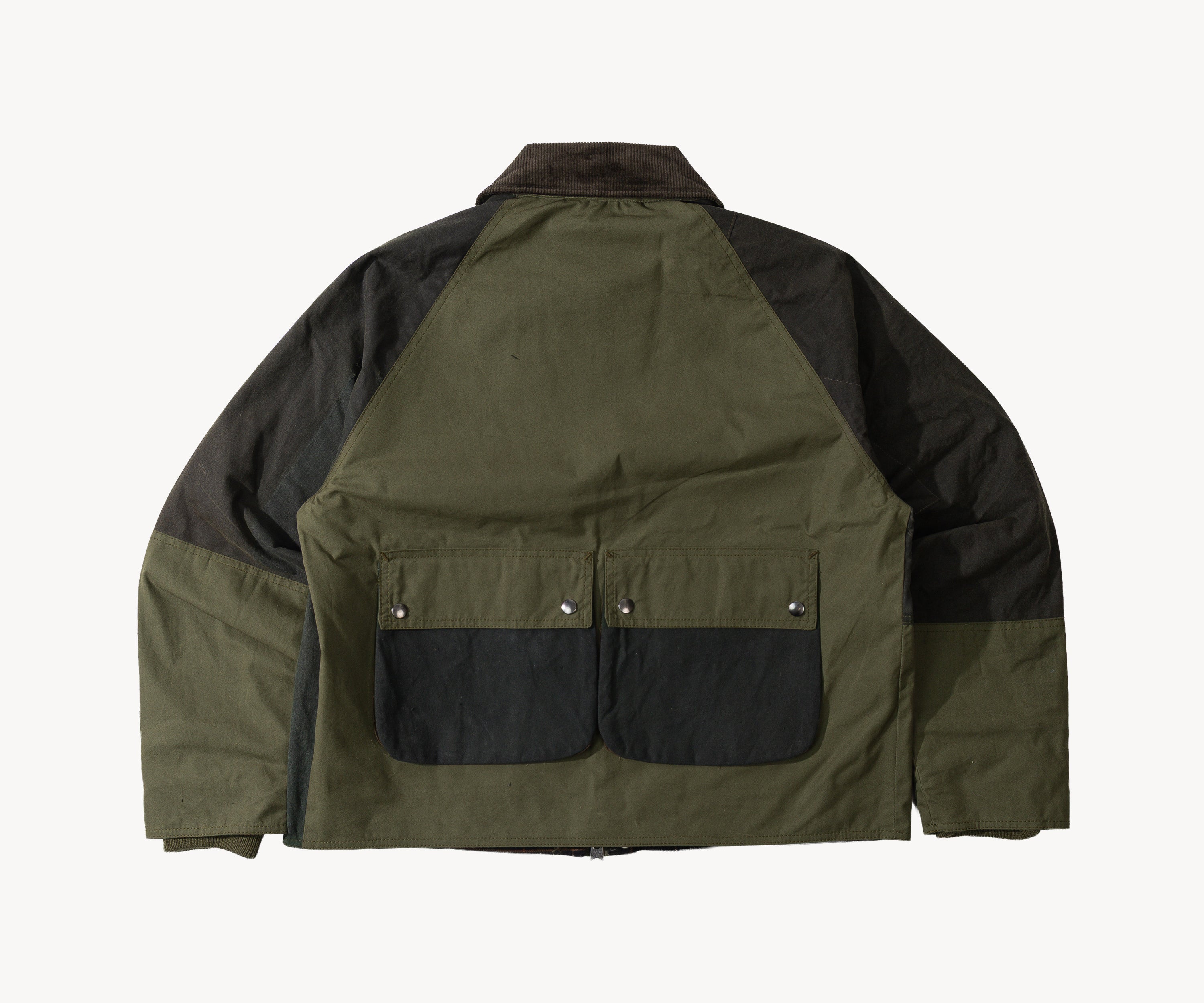 REWORK® FLY WAX JACKET - N° 020 Coats & Jackets MEDIUM / GREEN - BRUT Clothing
