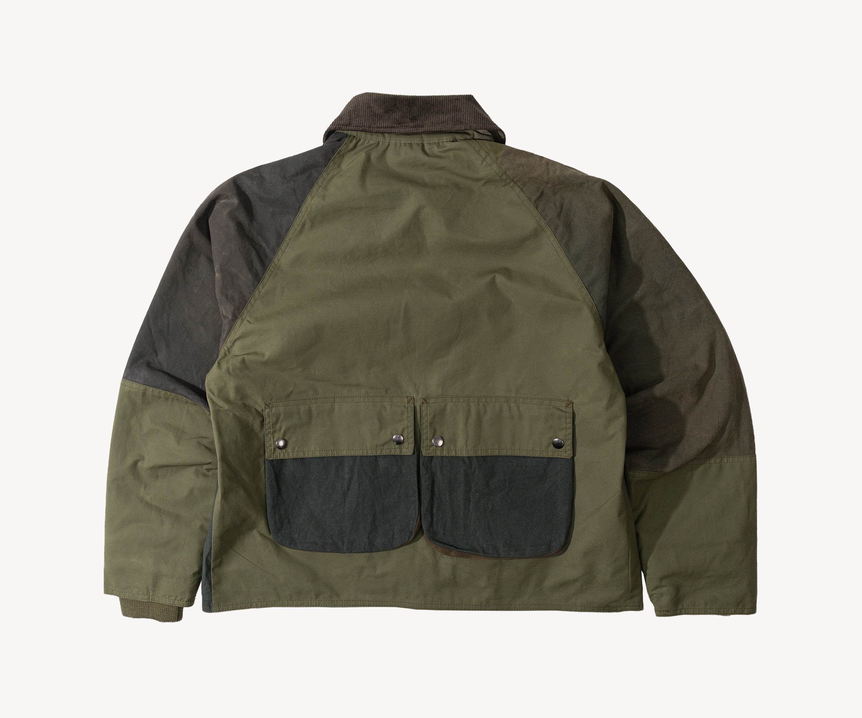 REWORK® FLY WAX JACKET - N° 013 Manteaux et vestes MEDIUM / VERT - BRUT Clothing