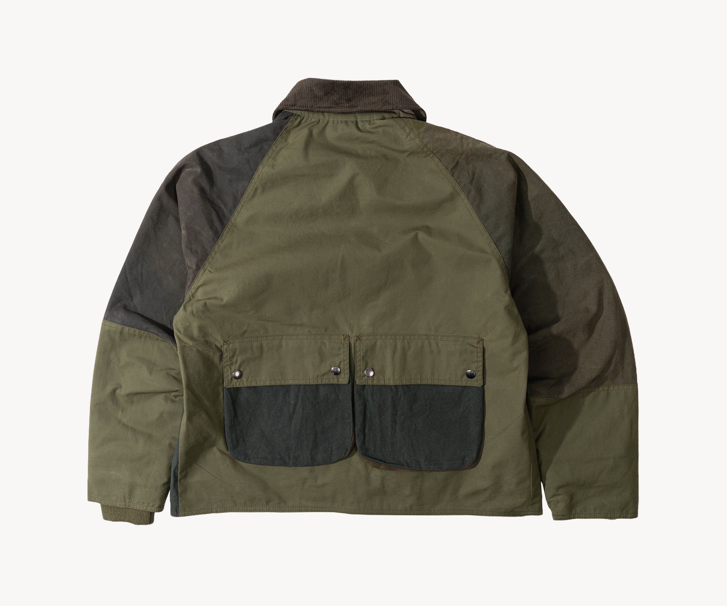 REWORK® FLY WAX JACKET - N° 013 Coats & Jackets MEDIUM / GREEN - BRUT Clothing