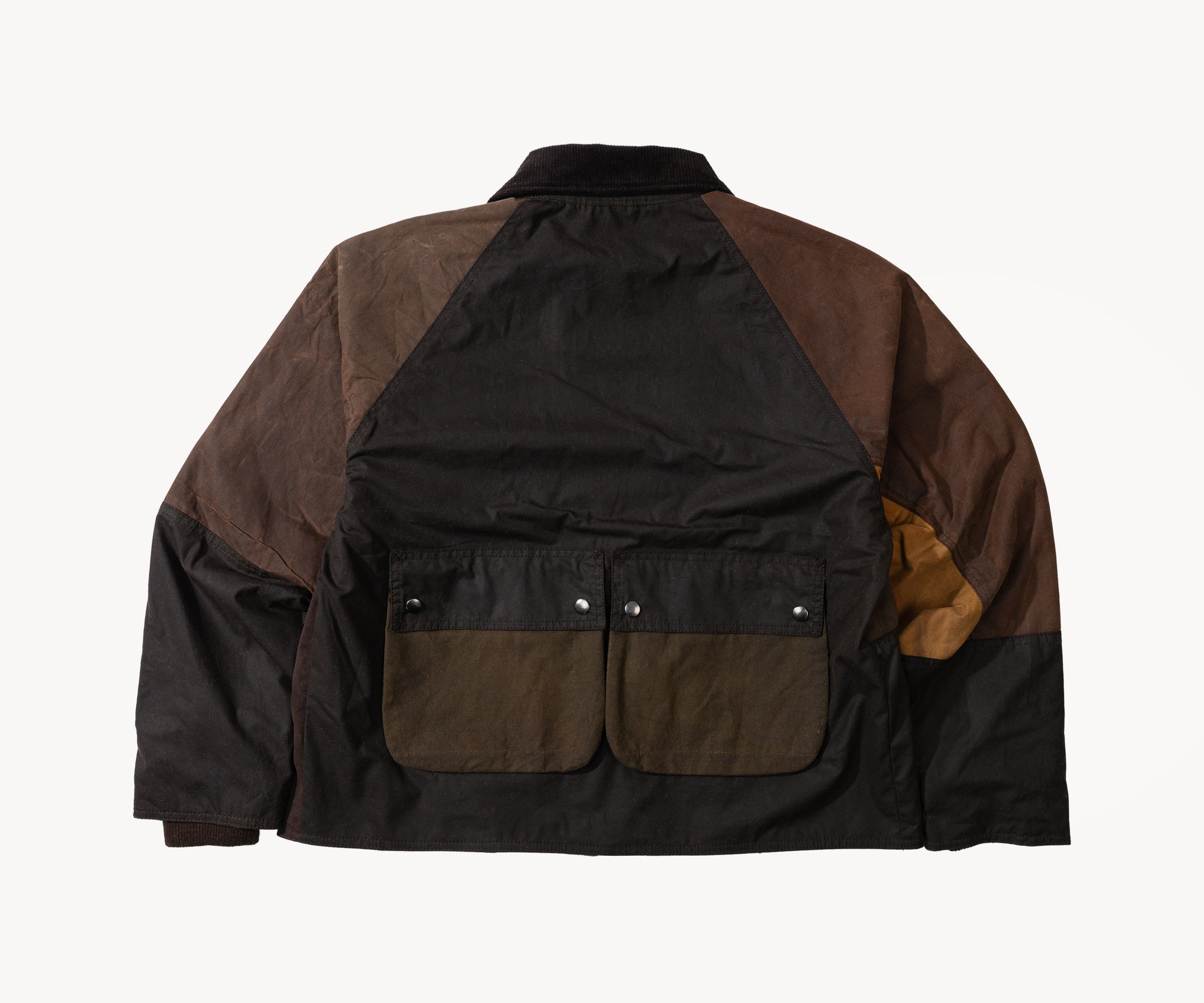 REWORK® FLY WAX JACKET - N° 033 Coats & Jackets MEDIUM / BROWN - BRUT Clothing