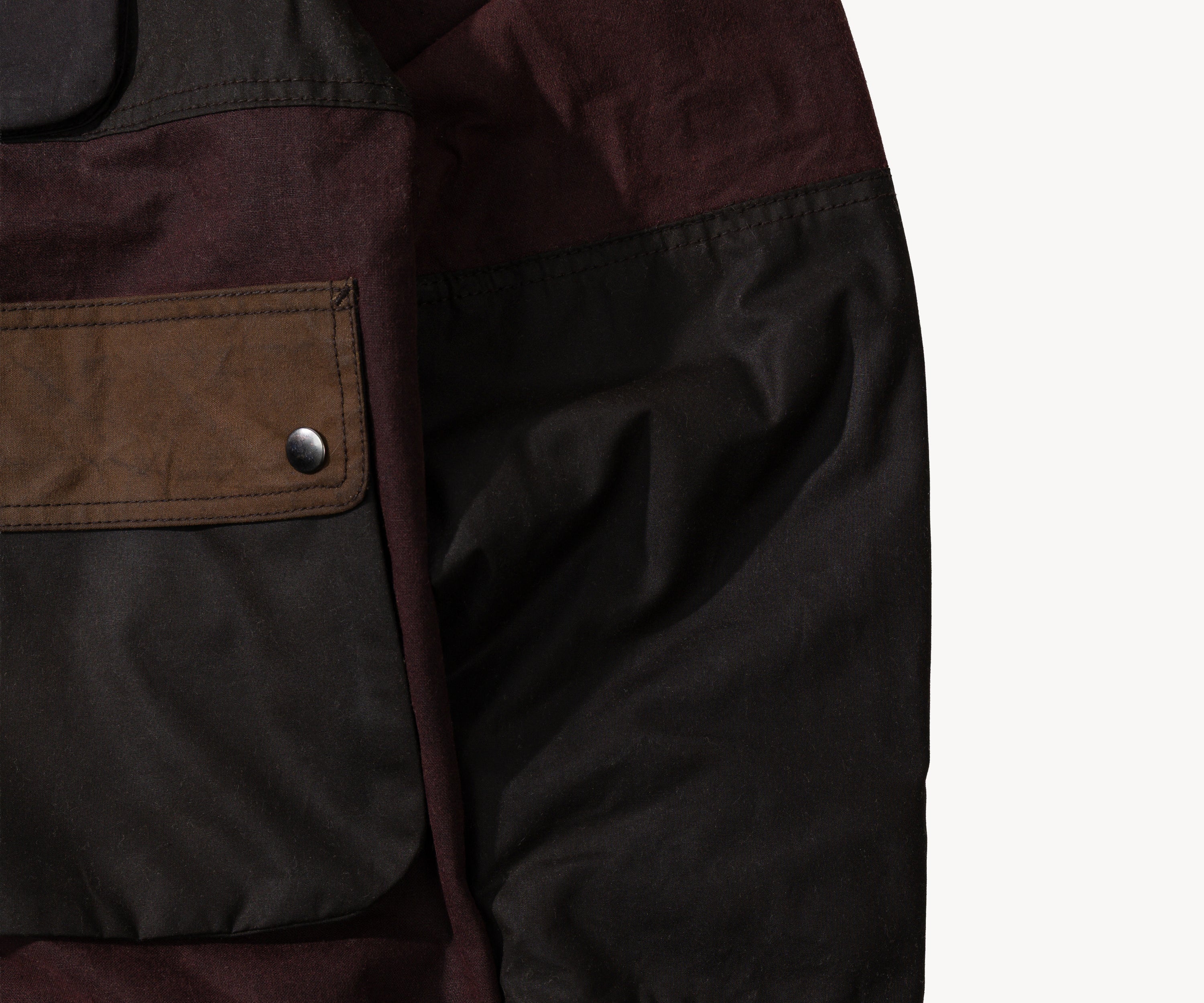 REWORK® FLY WAX JACKET - N° 025 Coats & Jackets MEDIUM / BROWN - BRUT Clothing
