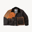 REWORK® FLY WAX JACKET - N° 009 Coats & Jackets SMALL / BROWN - BRUT Clothing
