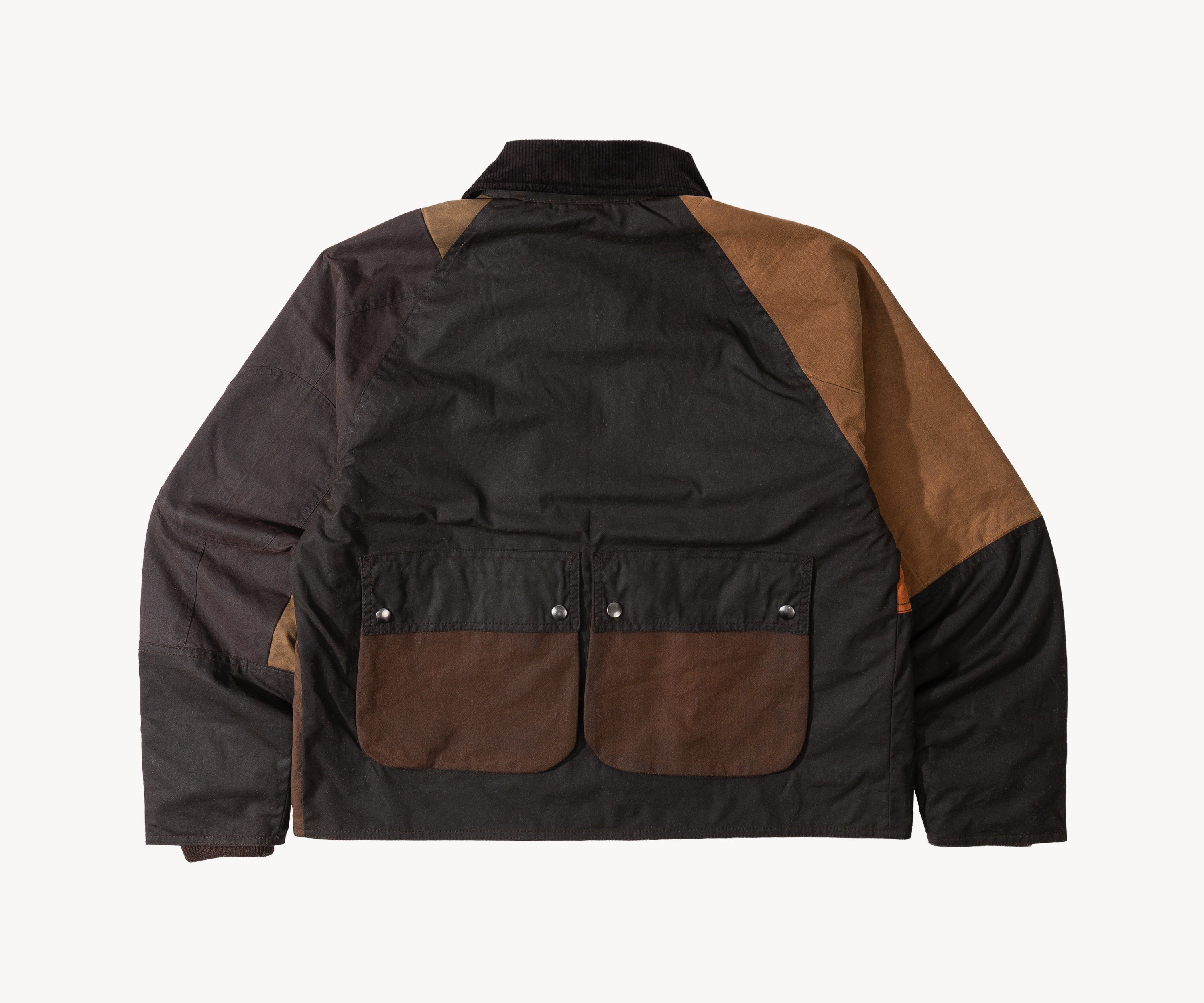 REWORK® FLY WAX JACKET - N° 009 Coats & Jackets SMALL / BROWN - BRUT Clothing