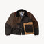 REWORK® FLY WAX JACKET - N° 007 Coats & Jackets SMALL / BROWN - BRUT Clothing