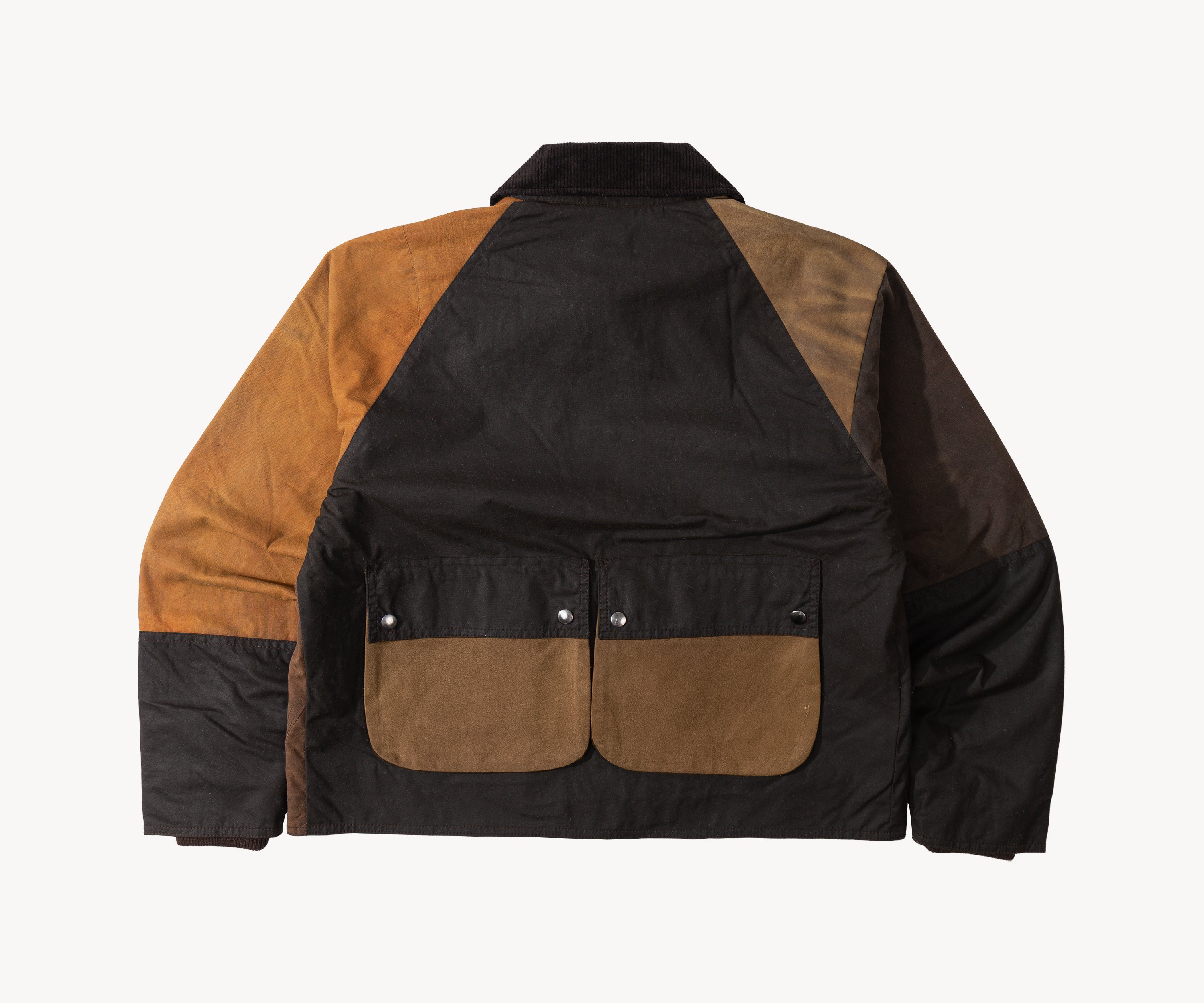 REWORK® FLY WAX JACKET - N° 010 Coats & Jackets SMALL / BROWN - BRUT Clothing