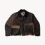 REWORK® FLY WAX JACKET - N° 012 Coats & Jackets SMALL / BROWN - BRUT Clothing