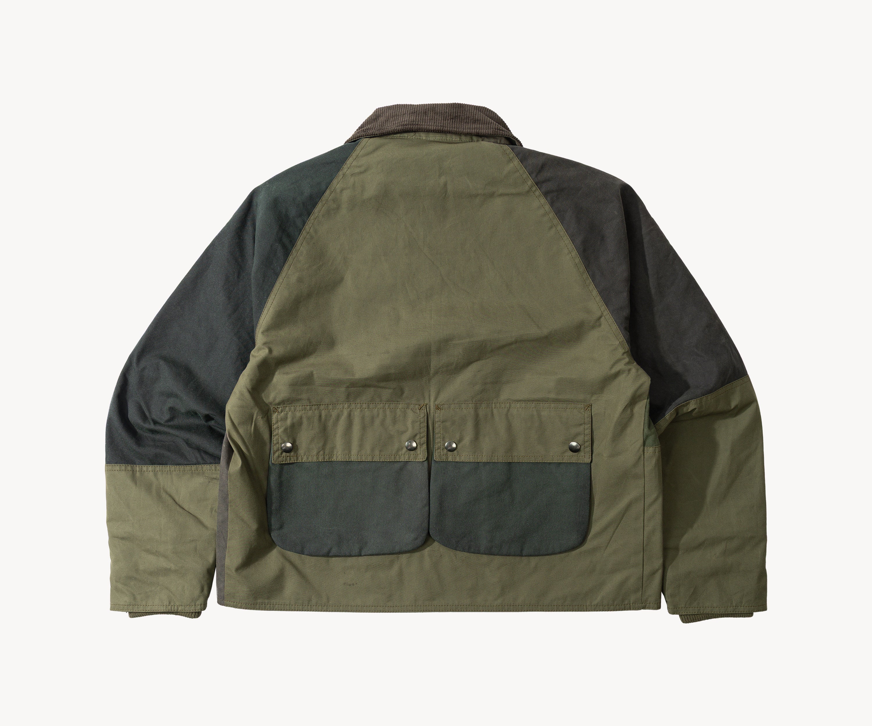 REWORK® FLY WAX JACKET - N° 001 Coats & Jackets SMALL / GREEN - BRUT Clothing