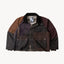 REWORK® FLY WAX JACKET - N° 061 Coats & Jackets X-LARGE / BROWN - BRUT Clothing
