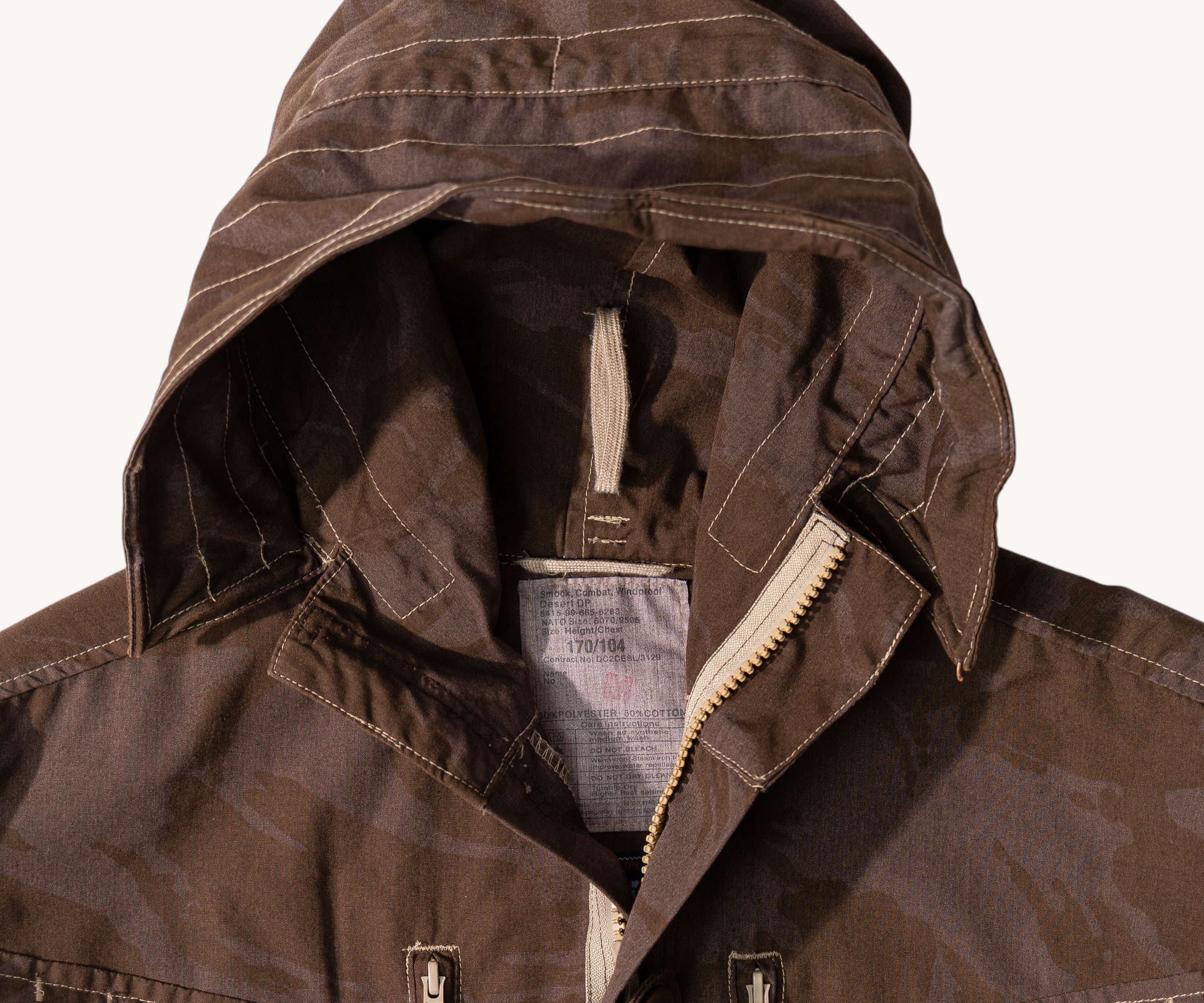 REWORK® WINDPROOF JACKET Coats & Jackets S / OVERDYED BROWN - BRUT Clothing