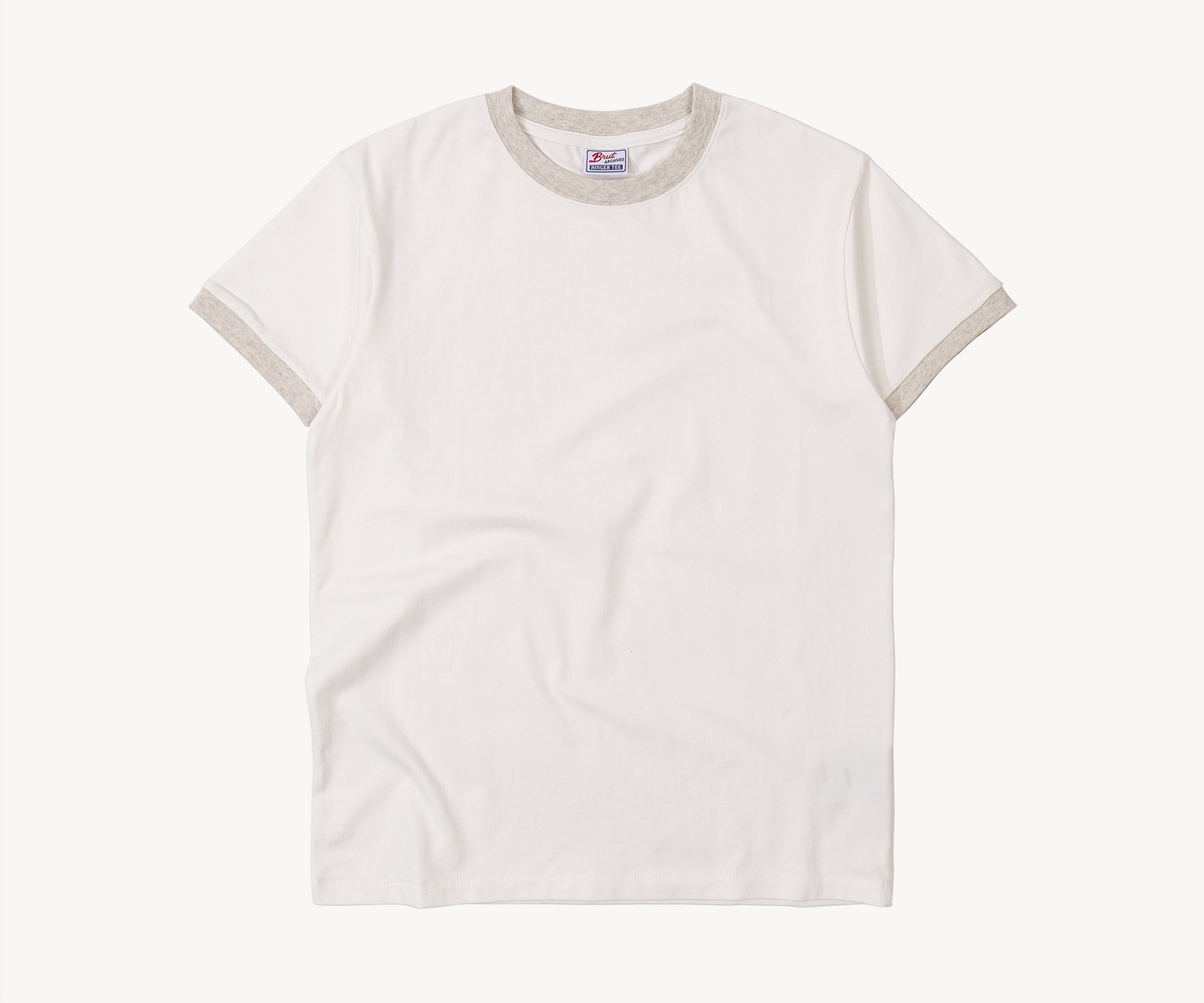 T-shirts THE RINGER TEE X-SMALL / BLANC - BRUT Clothing