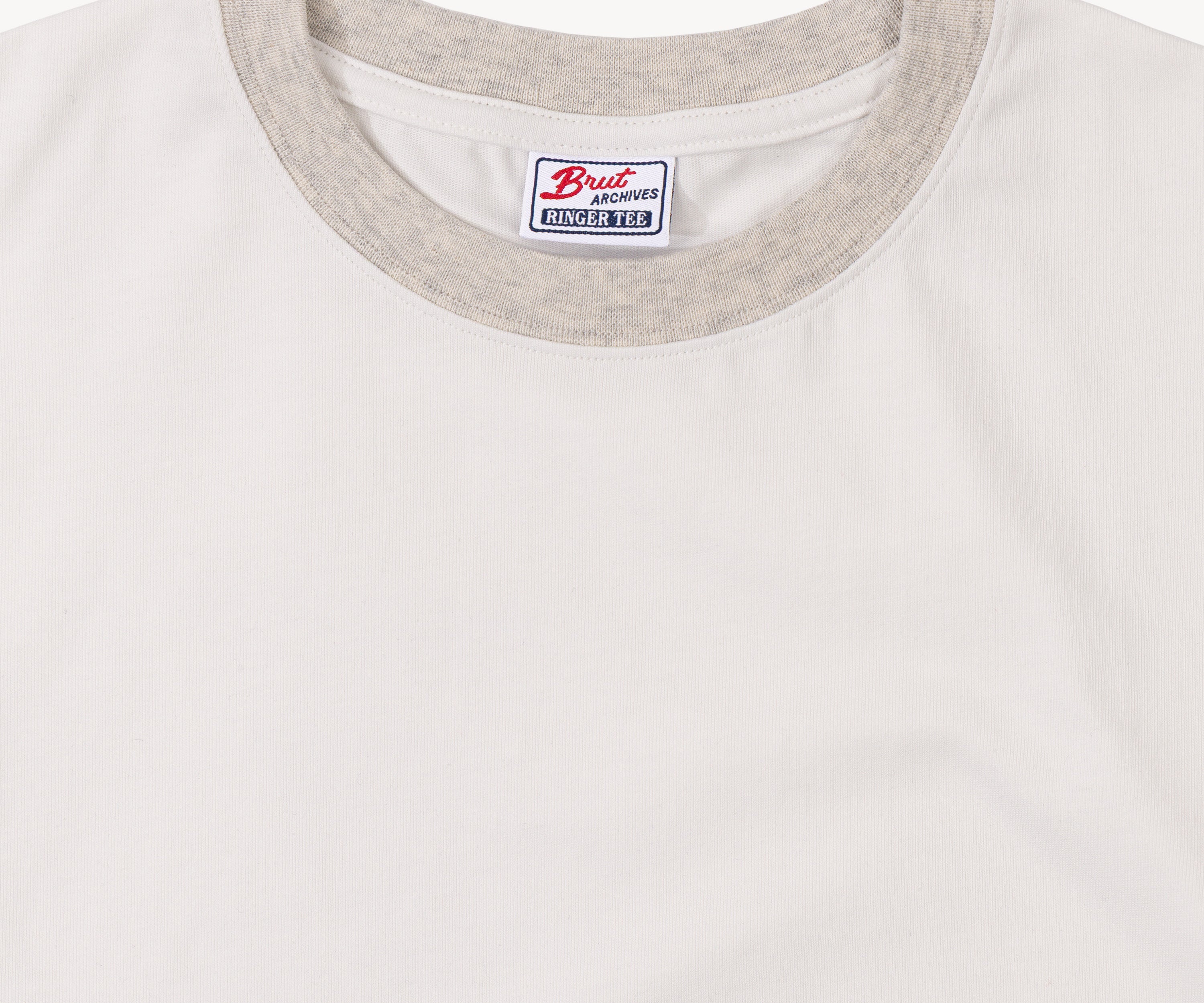 T-shirts THE RINGER TEE X-SMALL / BLANC - BRUT Clothing