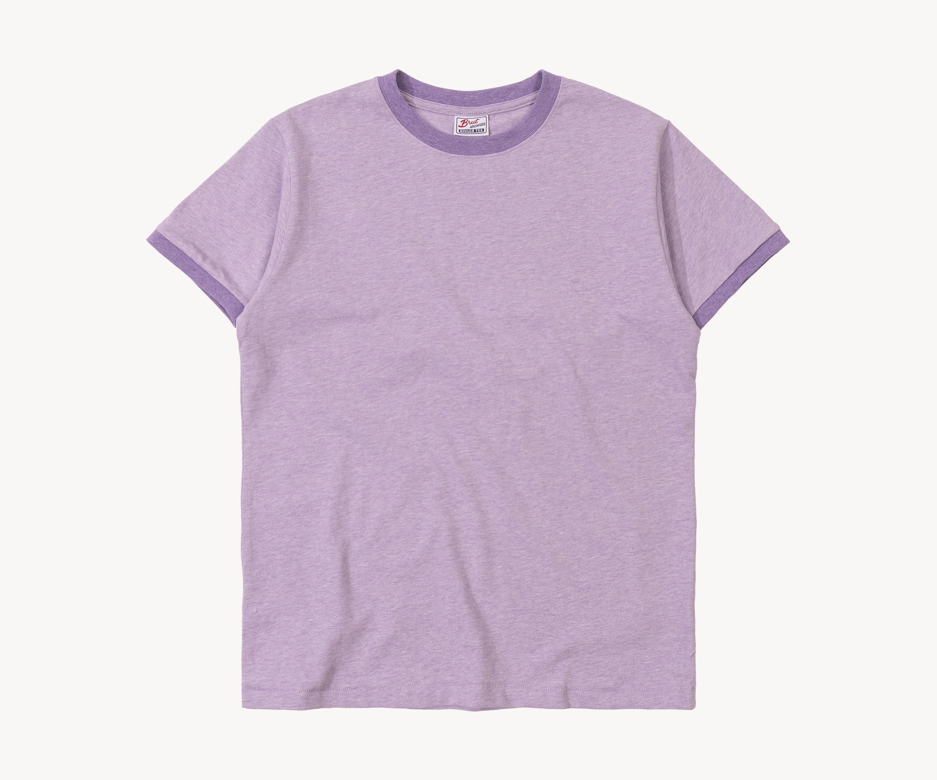 THE RINGER TEE T-Shirts X-SMALL / LIGHT PURPLE - BRUT Clothing