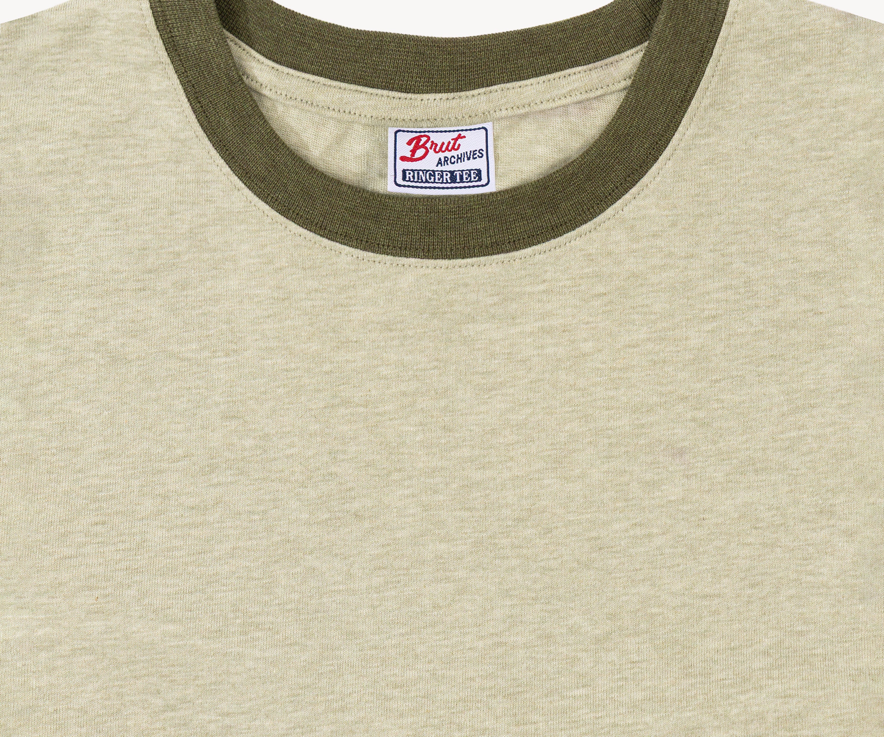 THE RINGER TEE T-Shirts X-SMALL / LIGHT GREEN - BRUT Clothing