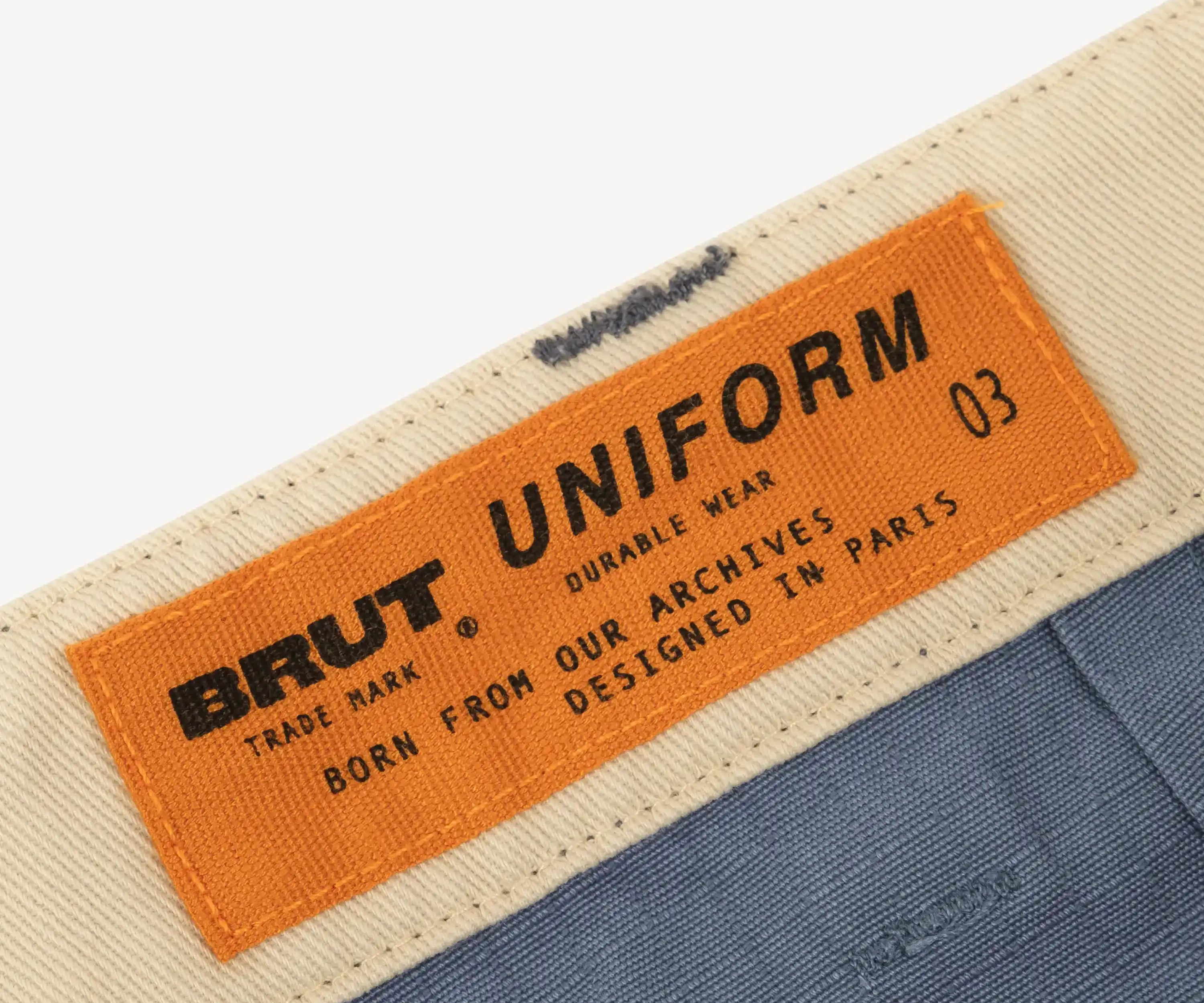 THE RIPSTOP SHORT Pants US26 / FR36 / DUSTY BLUE - BRUT Clothing