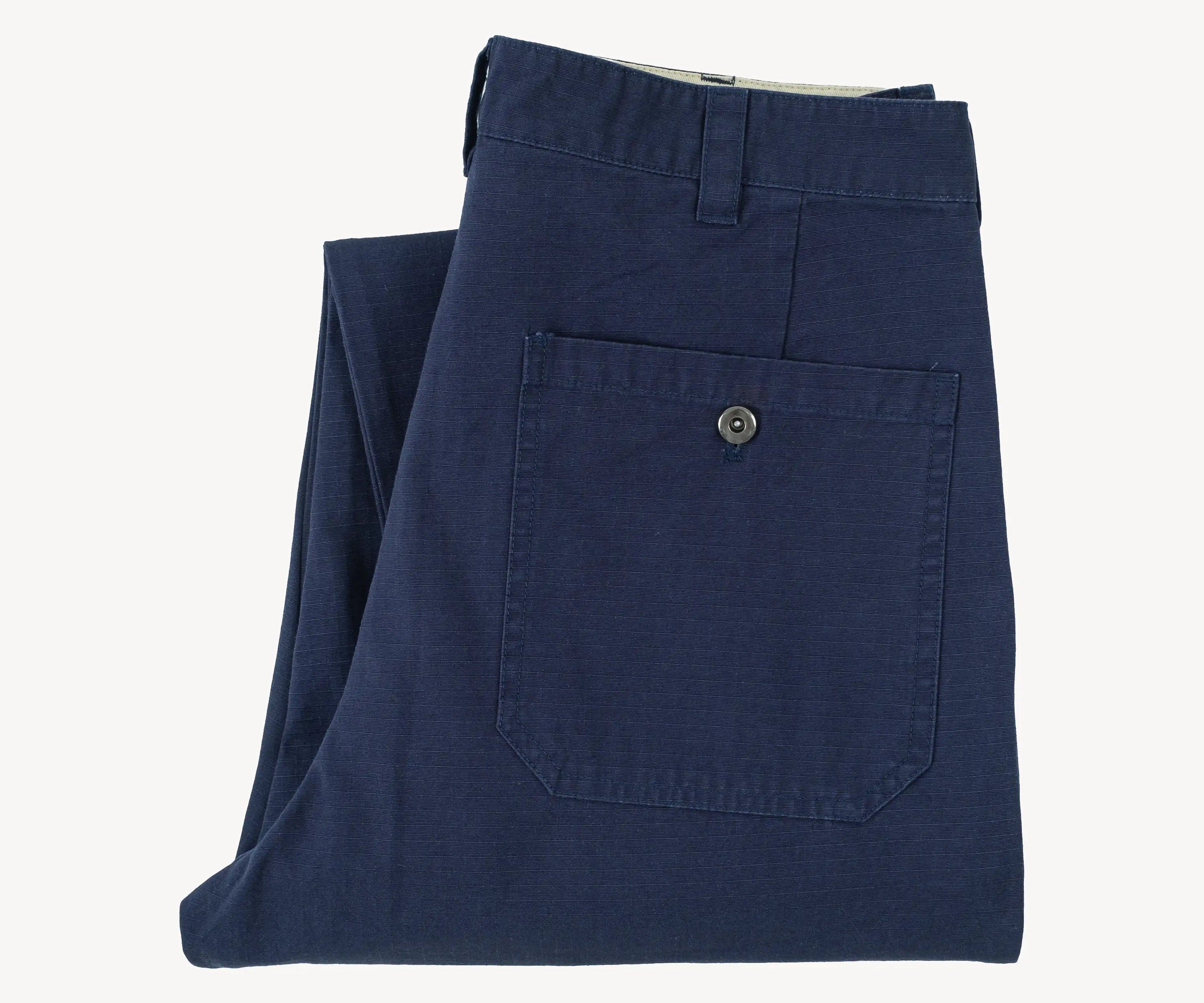 THE RIPSTOP SHORT Pants US26 / FR36 / ROYAL NAVY BLUE - BRUT Clothing
