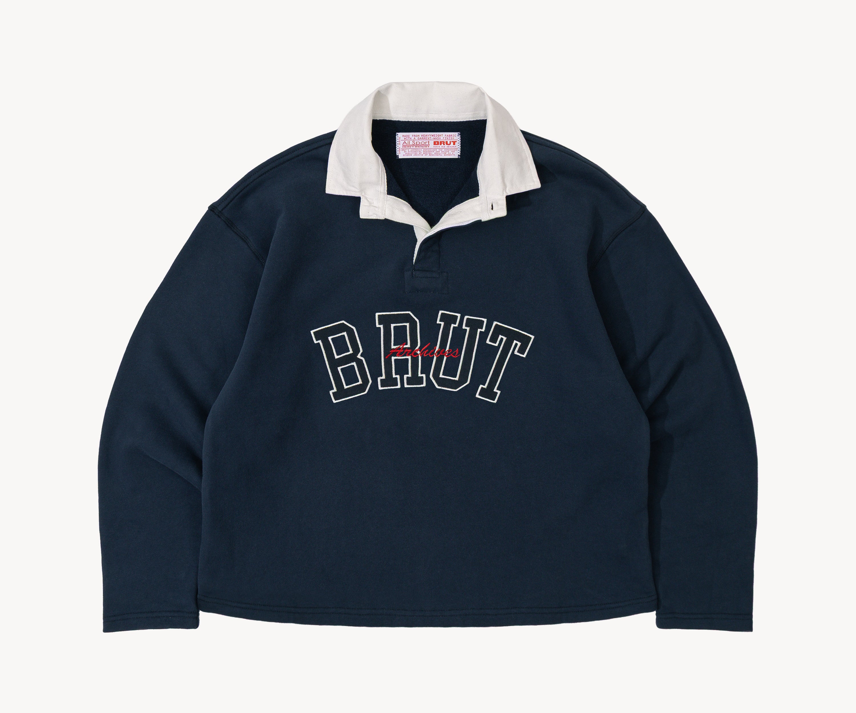 THE RUGBY POLO taille XS / bleu marine - BRUT Clothing