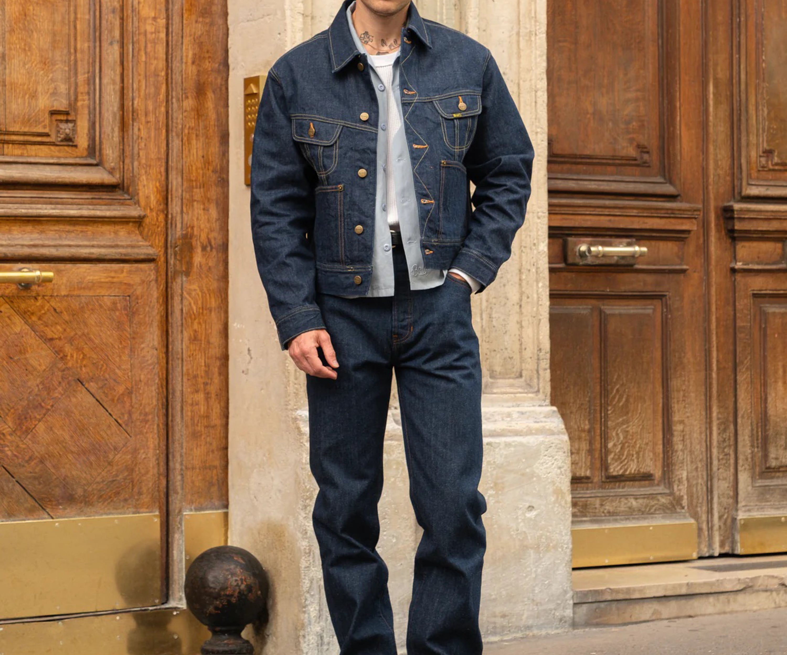 THE RIVET TRUCKER JACKET Manteaux et vestes XS / INDIGO BRUT - BRUT Clothing
