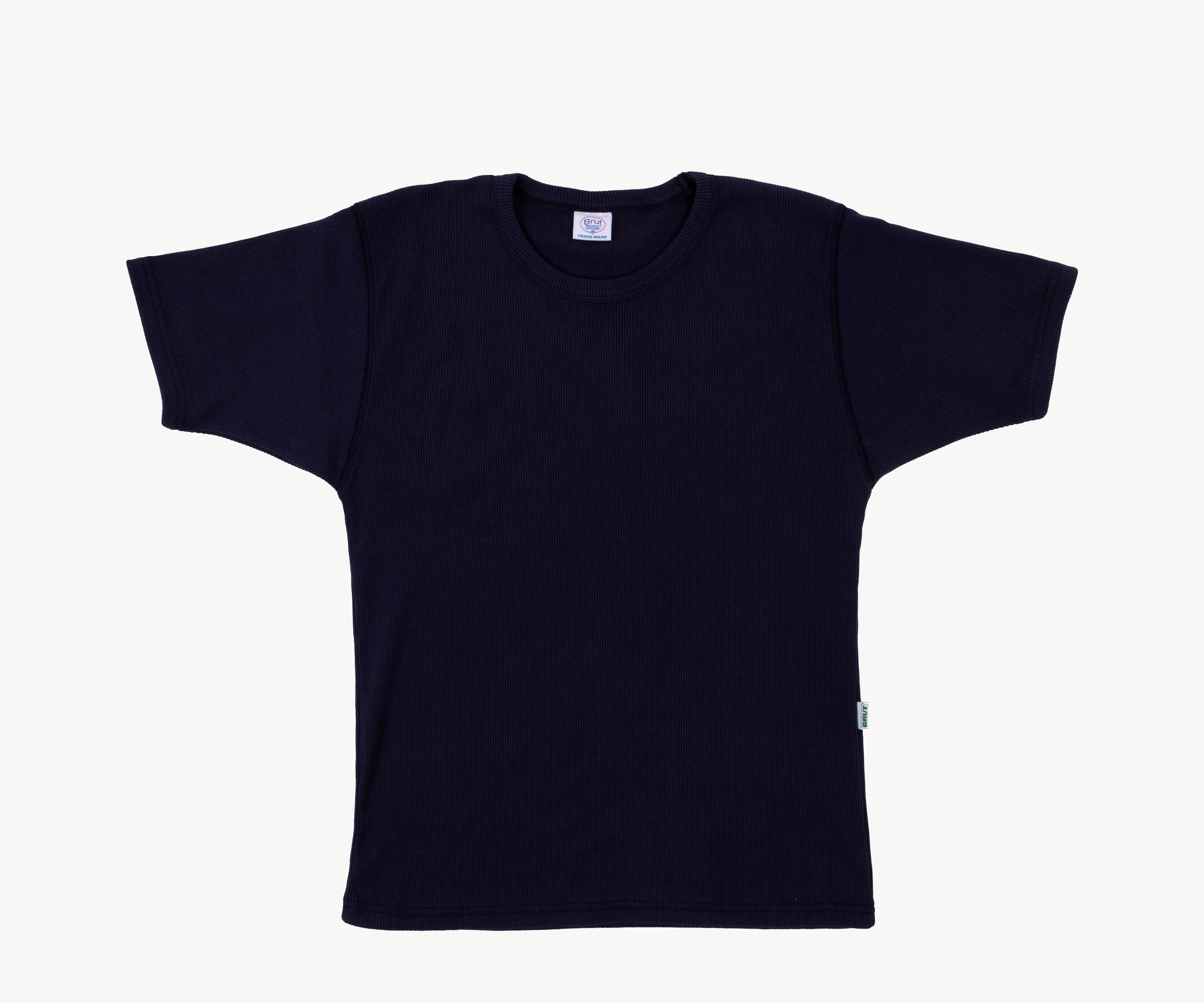 THE RIB TEE T-shirts X-SMALL / BLEU MARINE - BRUT Clothing
